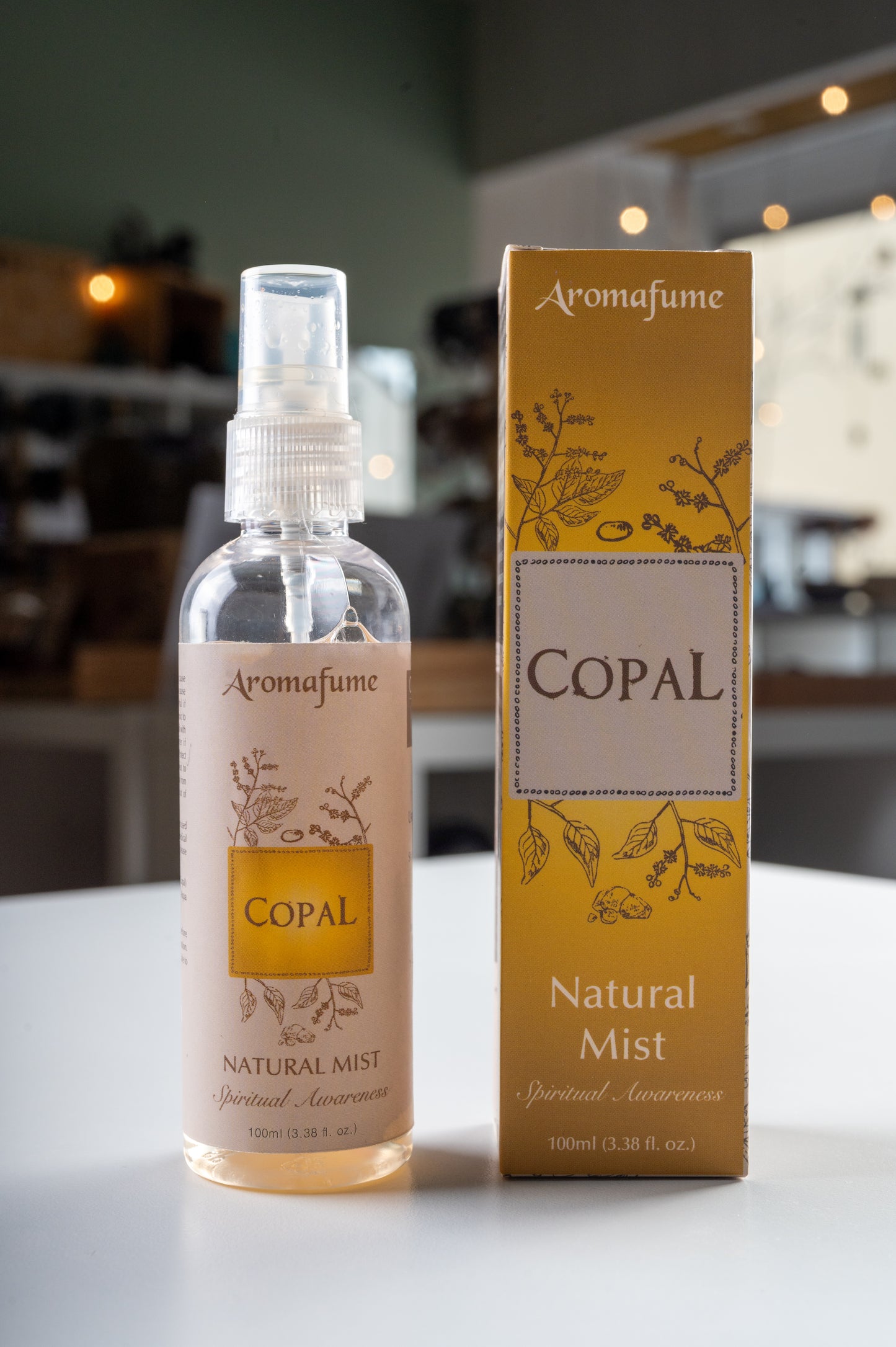 Aromafume assainisseur d'air spray copal