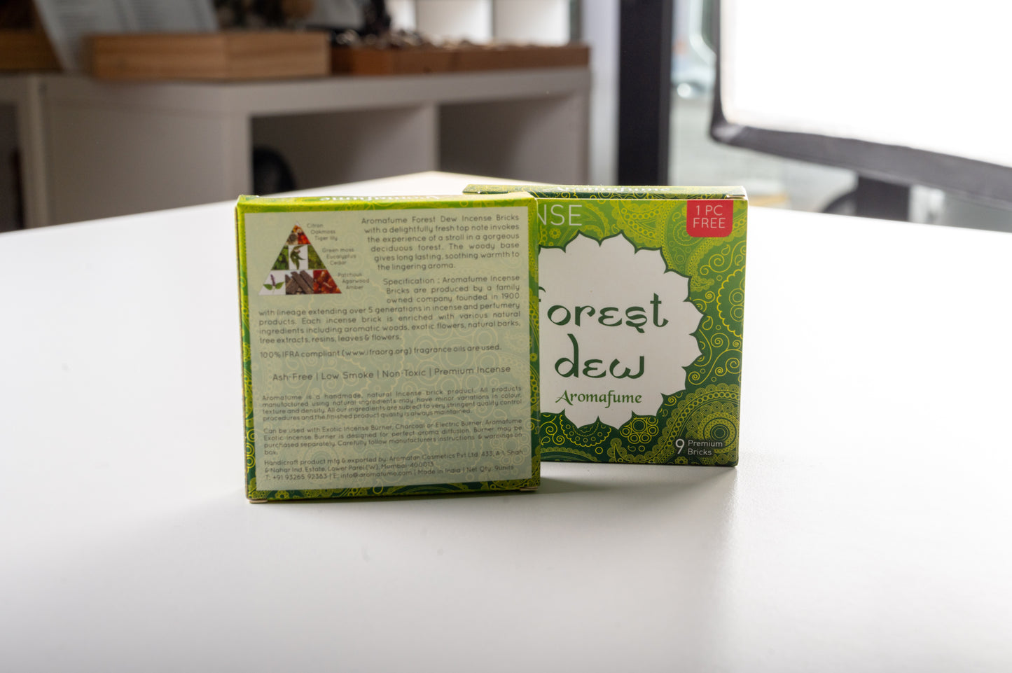Aromafume briques d'encens Forest Dew