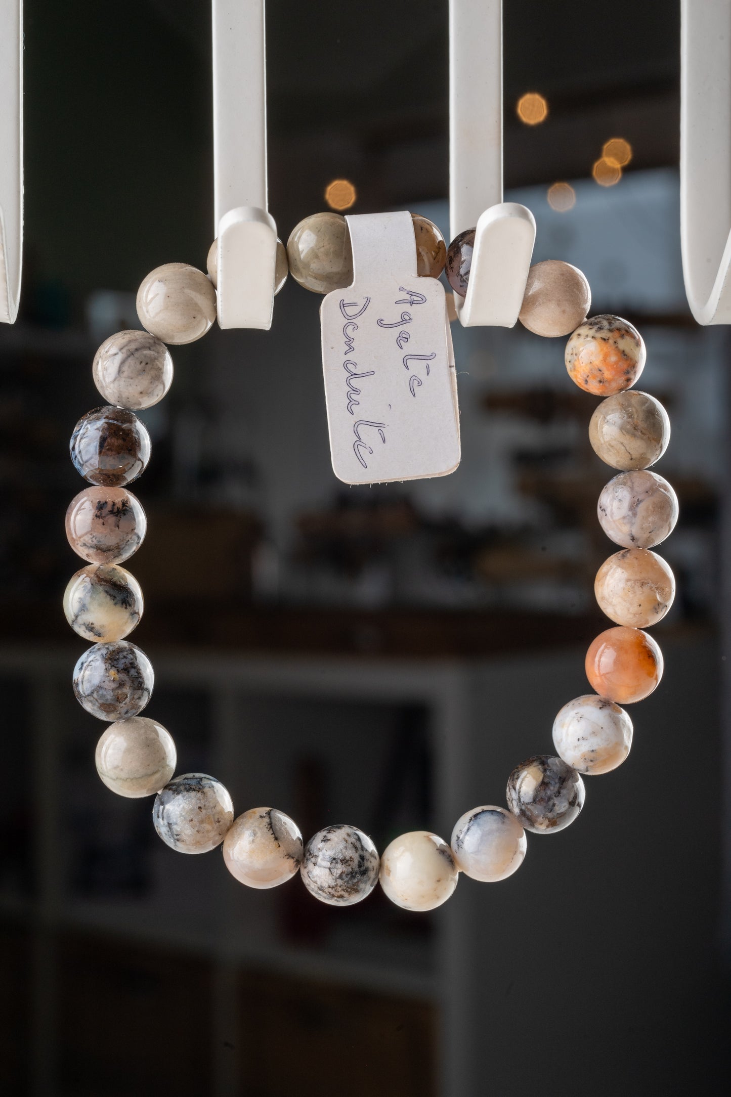 Bracelet en Agate dendrite - Croissance et équilibre