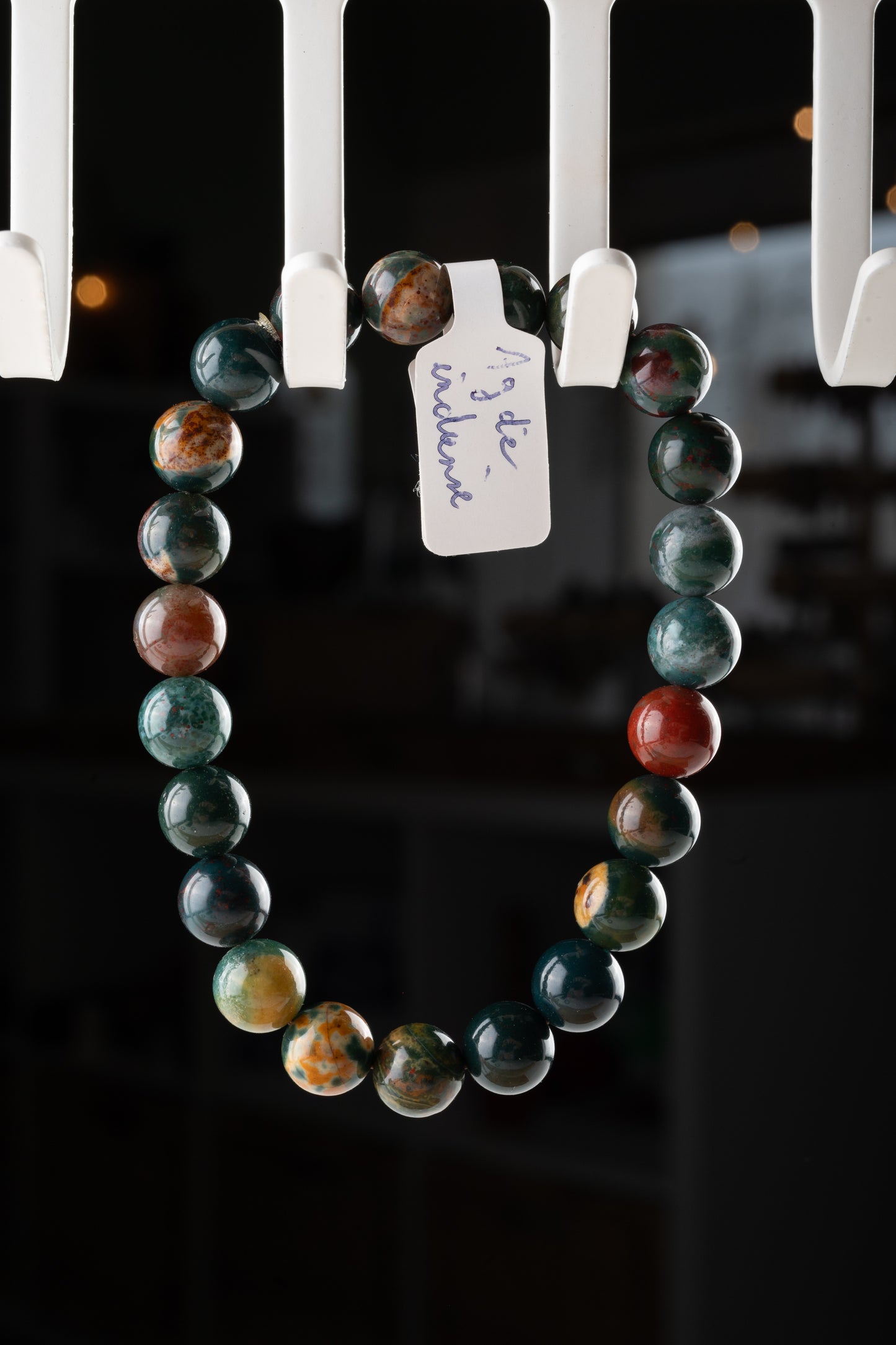 Bracelet en Agate Indienne - Protection & stabilité