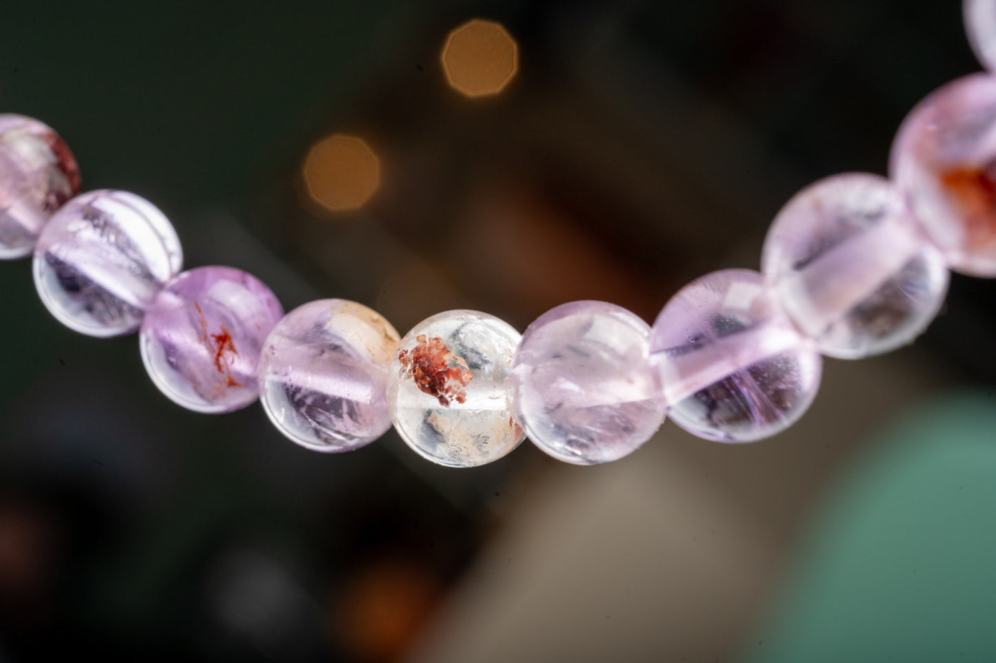 Bracelet Améthyste claire - éveil spirituel