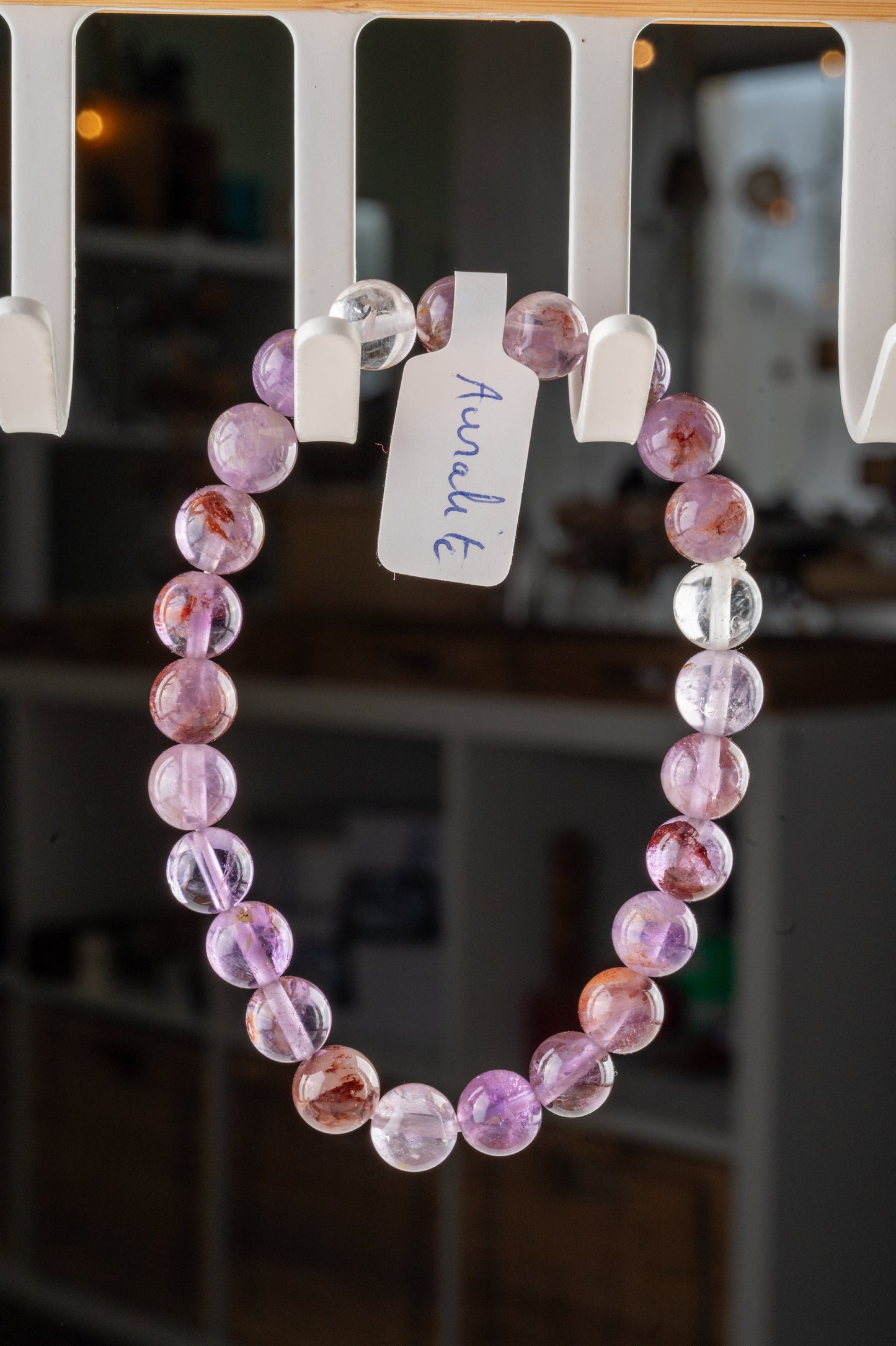 Bracelet Améthyste claire - éveil spirituel