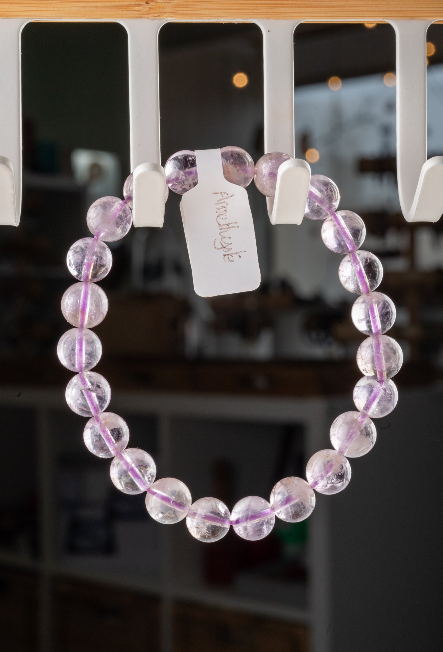 Bracelet Améthyste claire - éveil spirituel