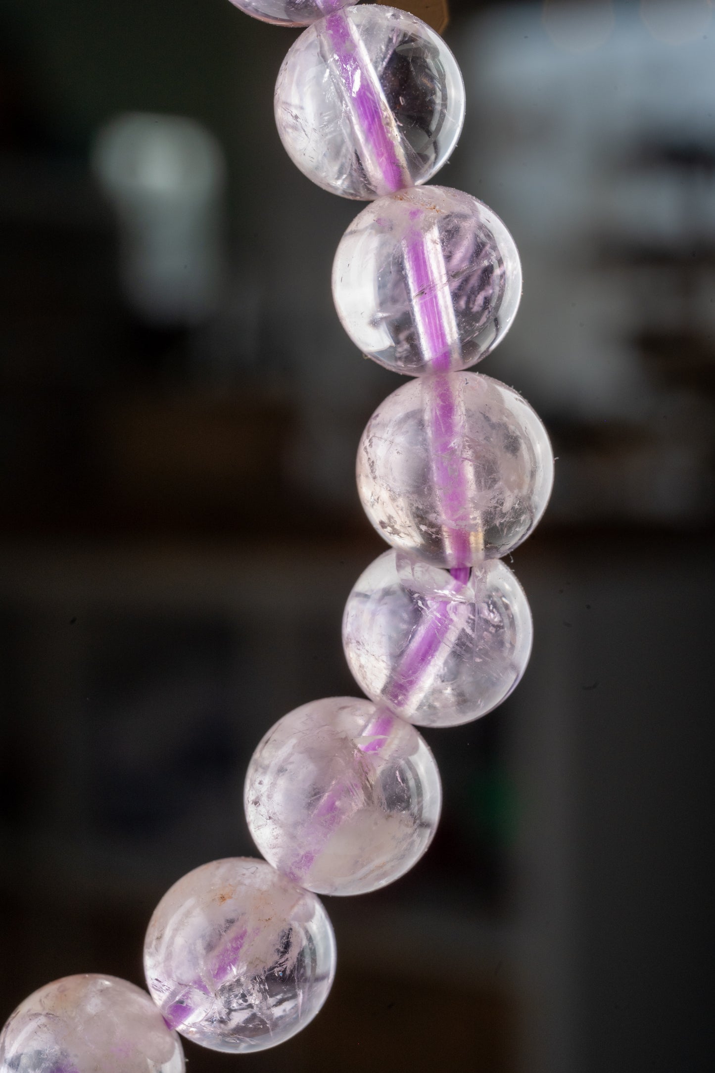 Bracelet Améthyste claire - éveil spirituel