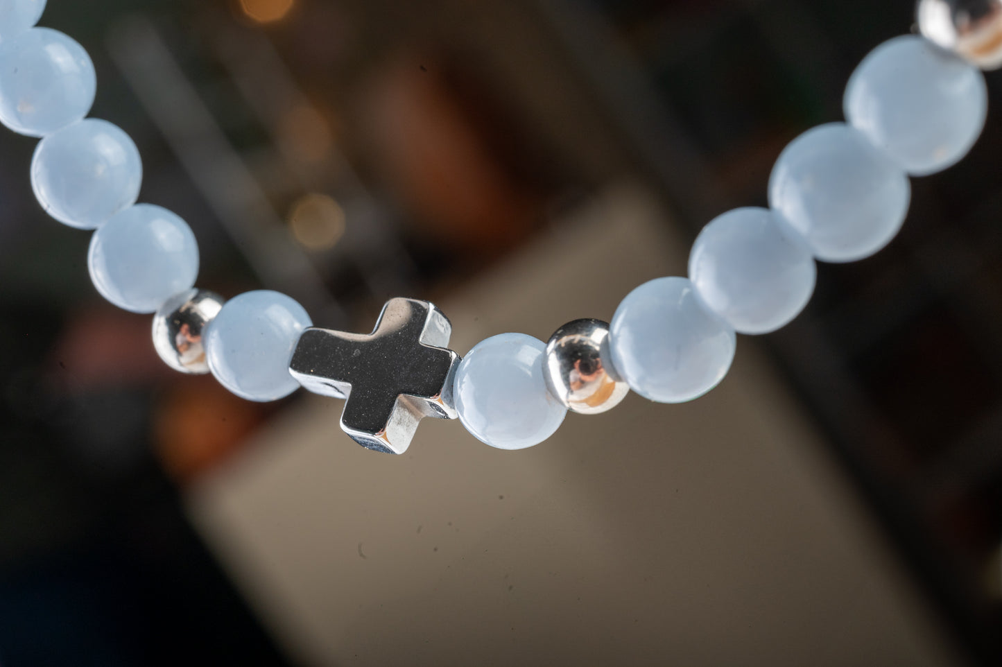 Bracelet Angélite - Connexion divine