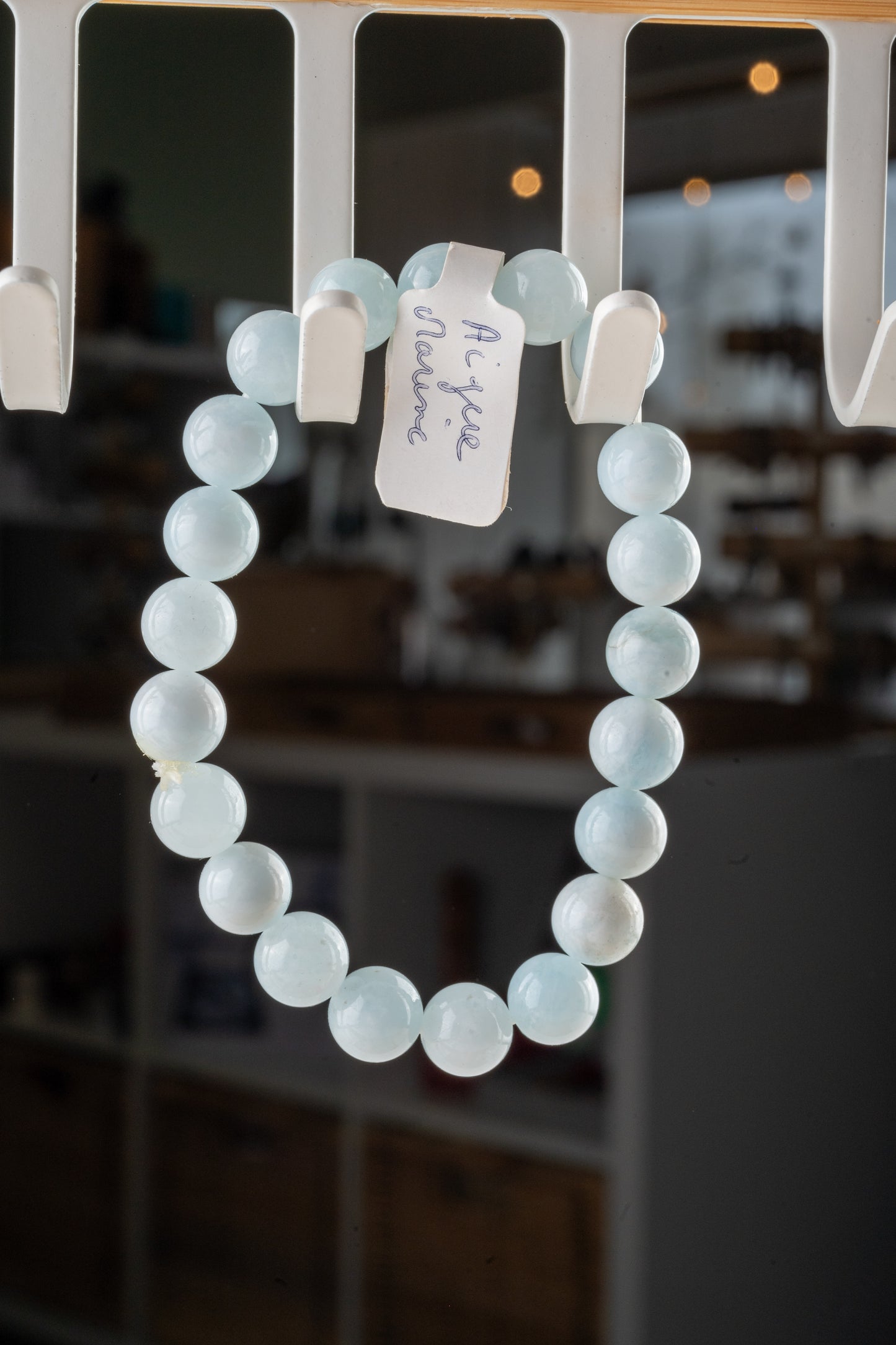 Bracelet en Aigue-Marine – Sérénité & intuition