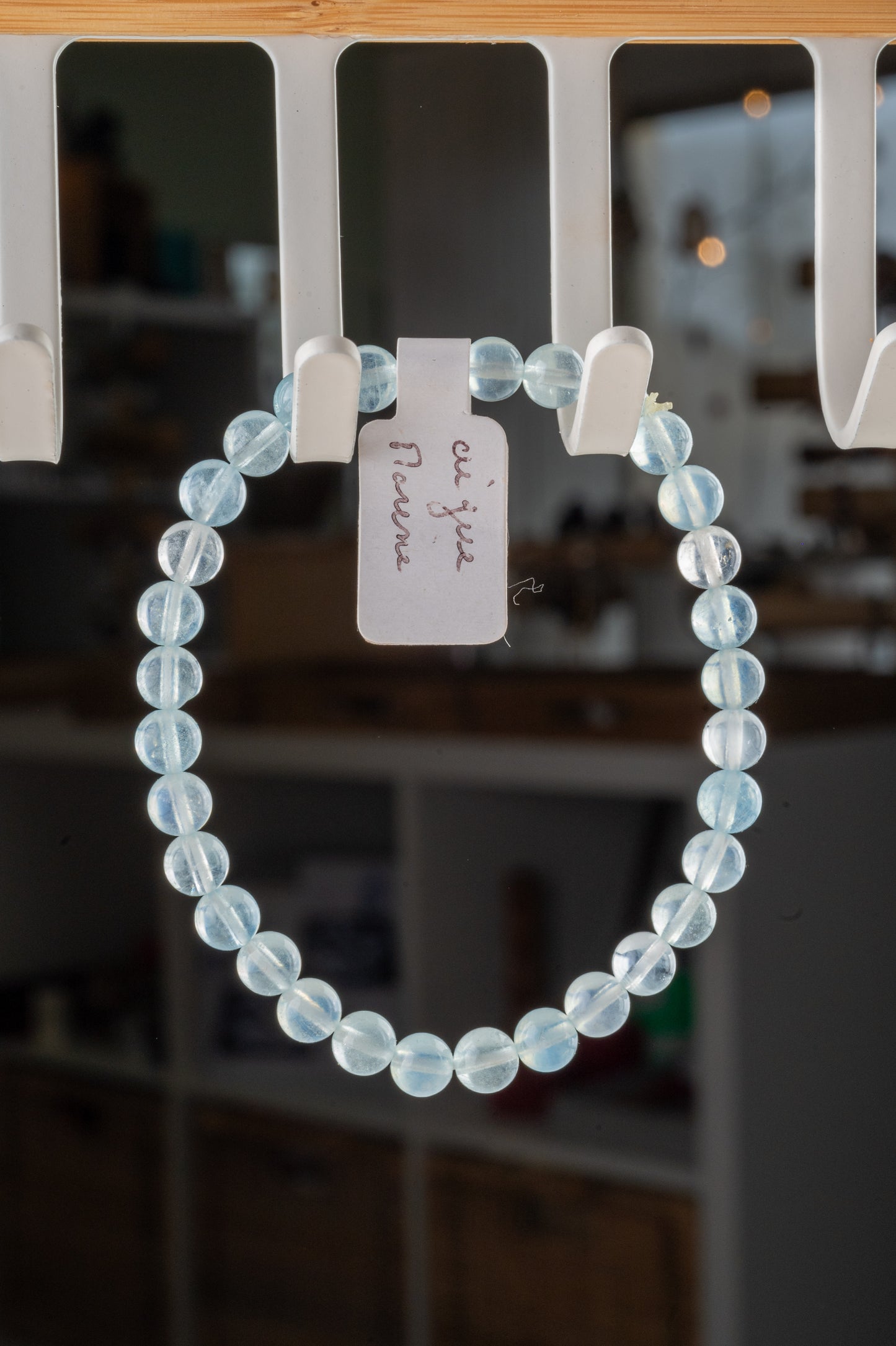 Bracelet en Aigue-Marine – Sérénité & intuition