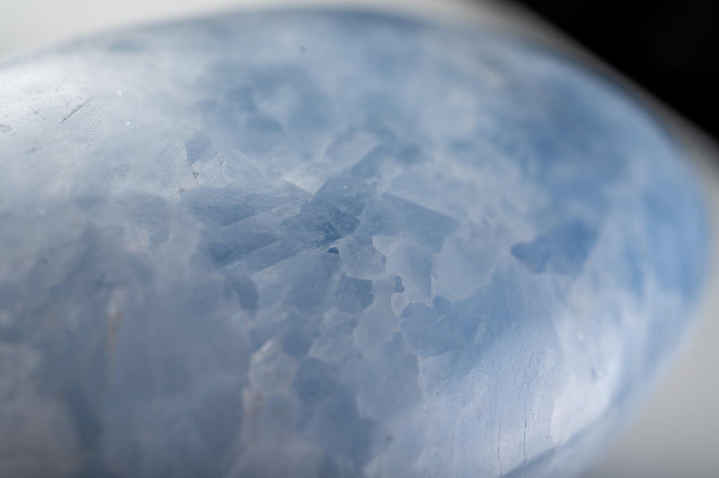 Calcite bleue de Madagascar