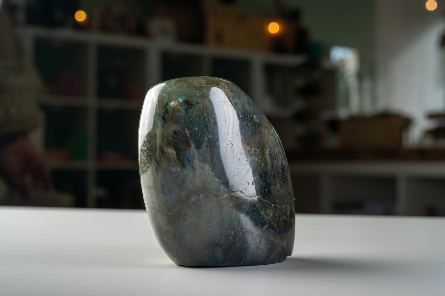 Labradorite bleue 488g