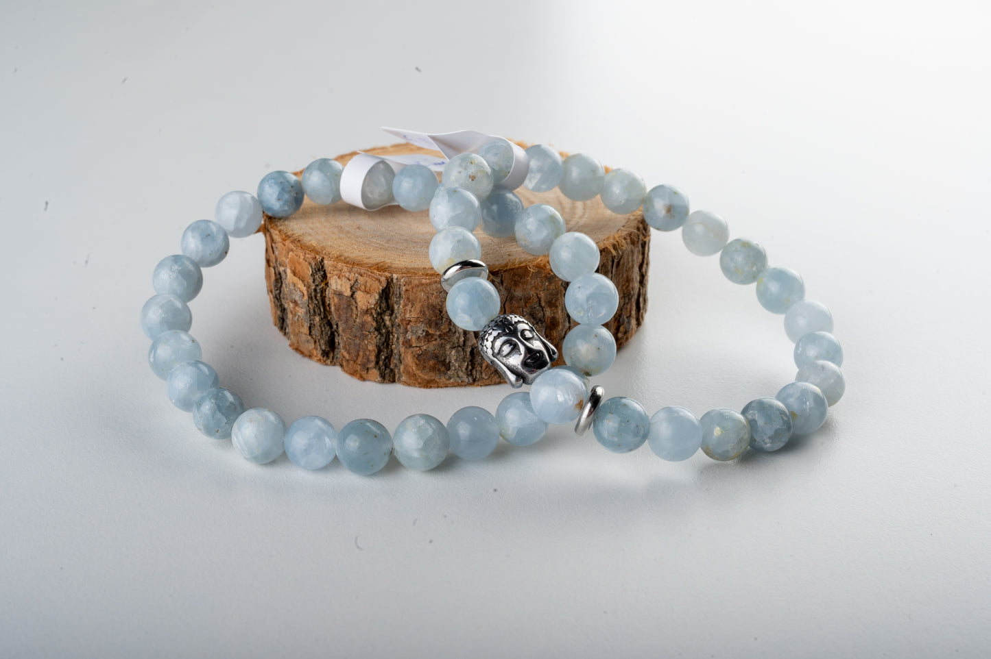 Bracelet en Célestine - Clarté spirituelle