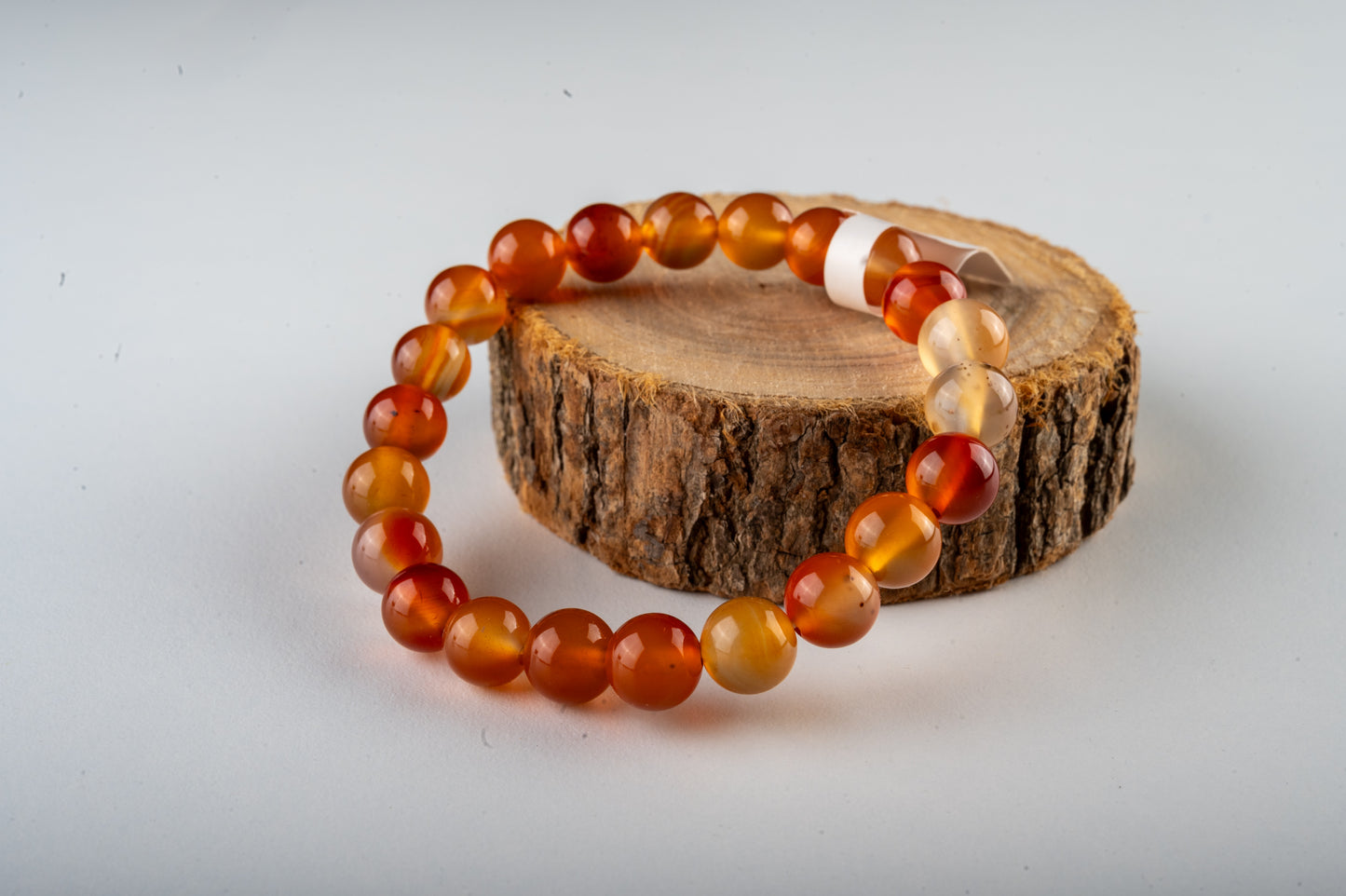Bracelet en Cornaline – Vitalité & Confiance en Soi