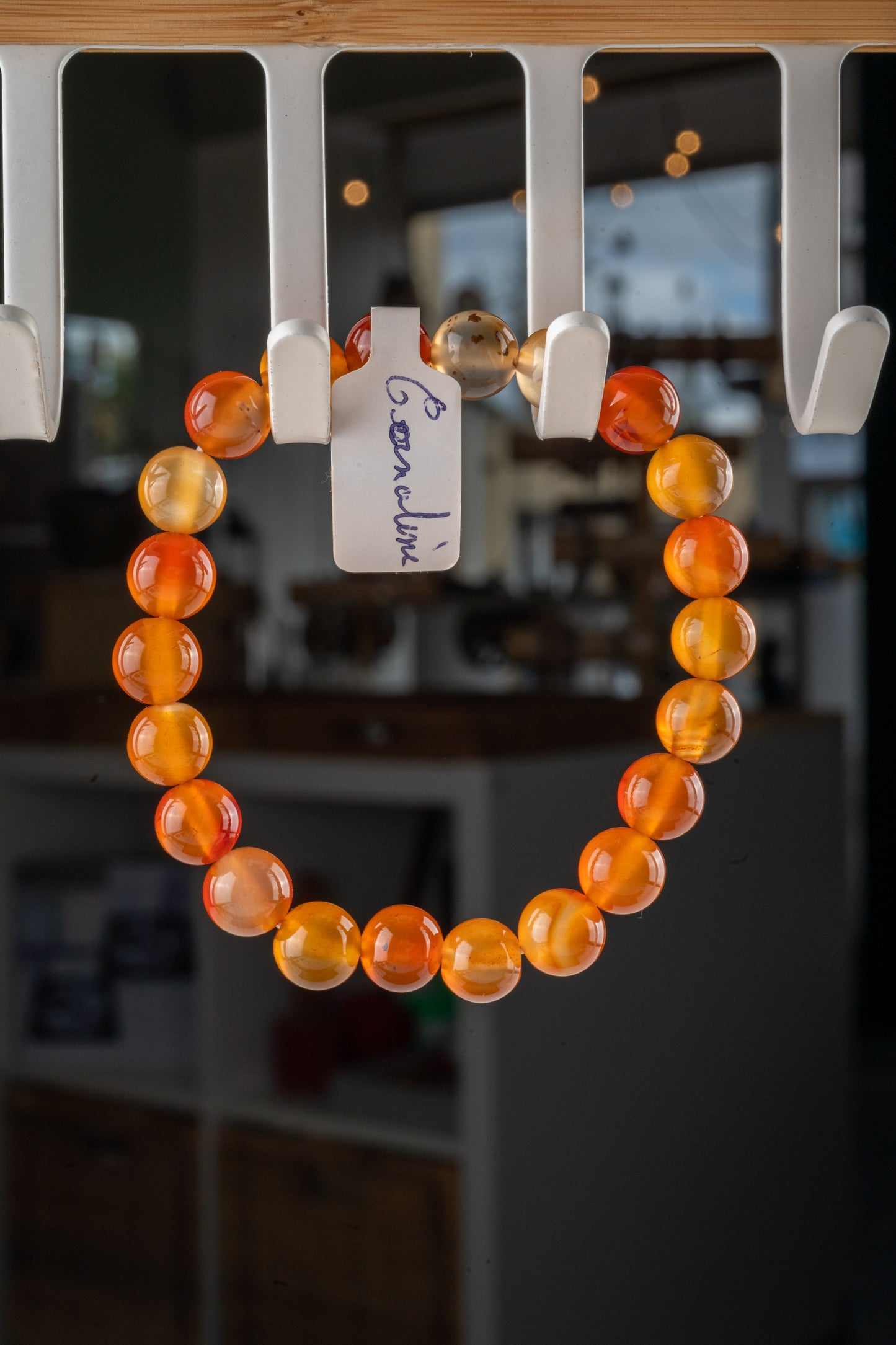 Bracelet en Cornaline – Vitalité & Confiance en Soi