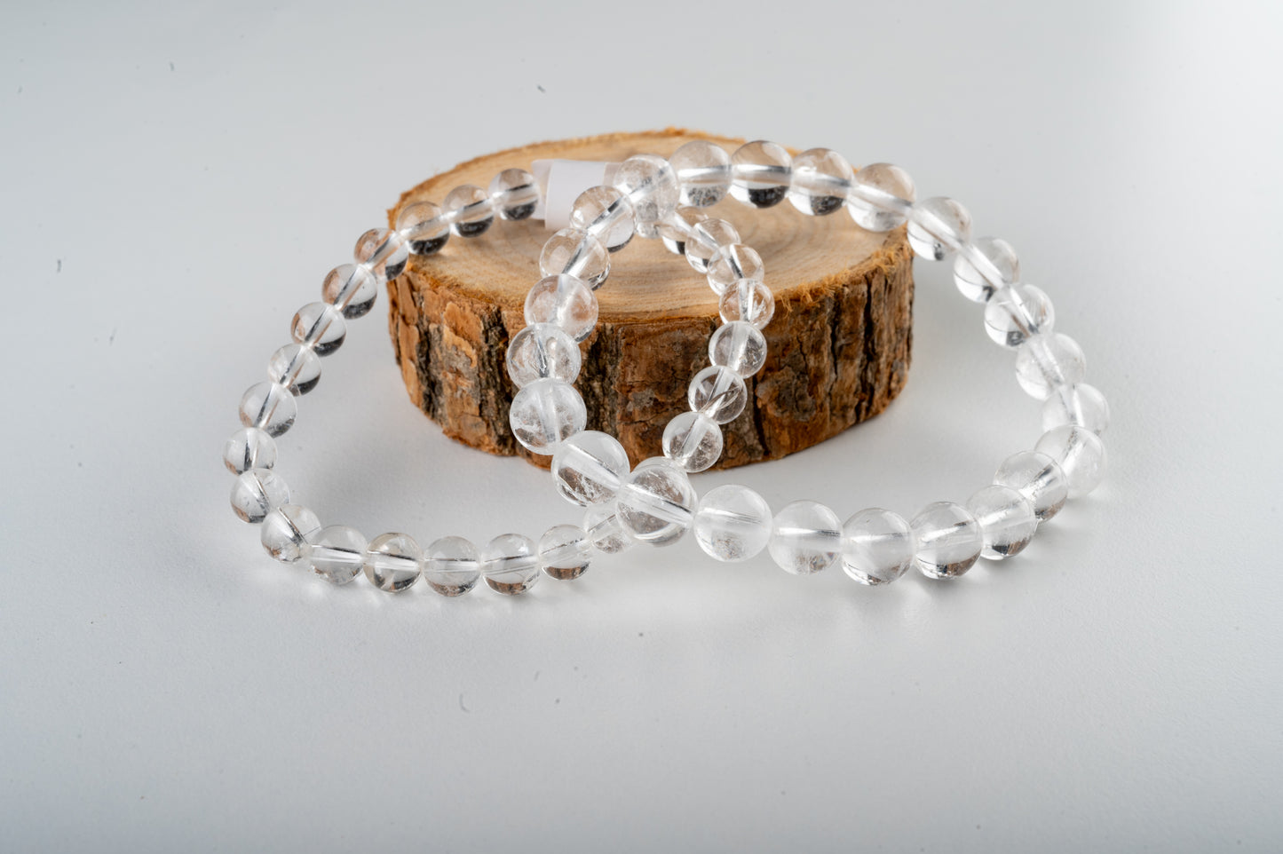 Bracelet en Cristal de Roche – Clarté & Énergie Positive