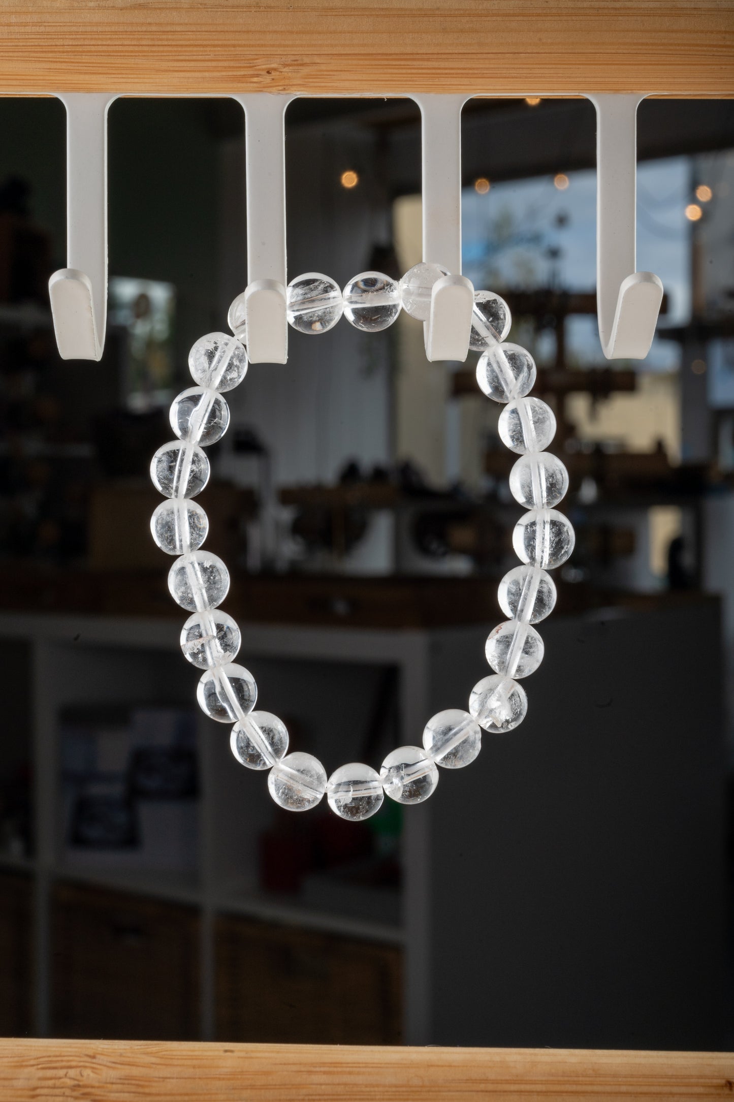 Bracelet en Cristal de Roche – Clarté & Énergie Positive