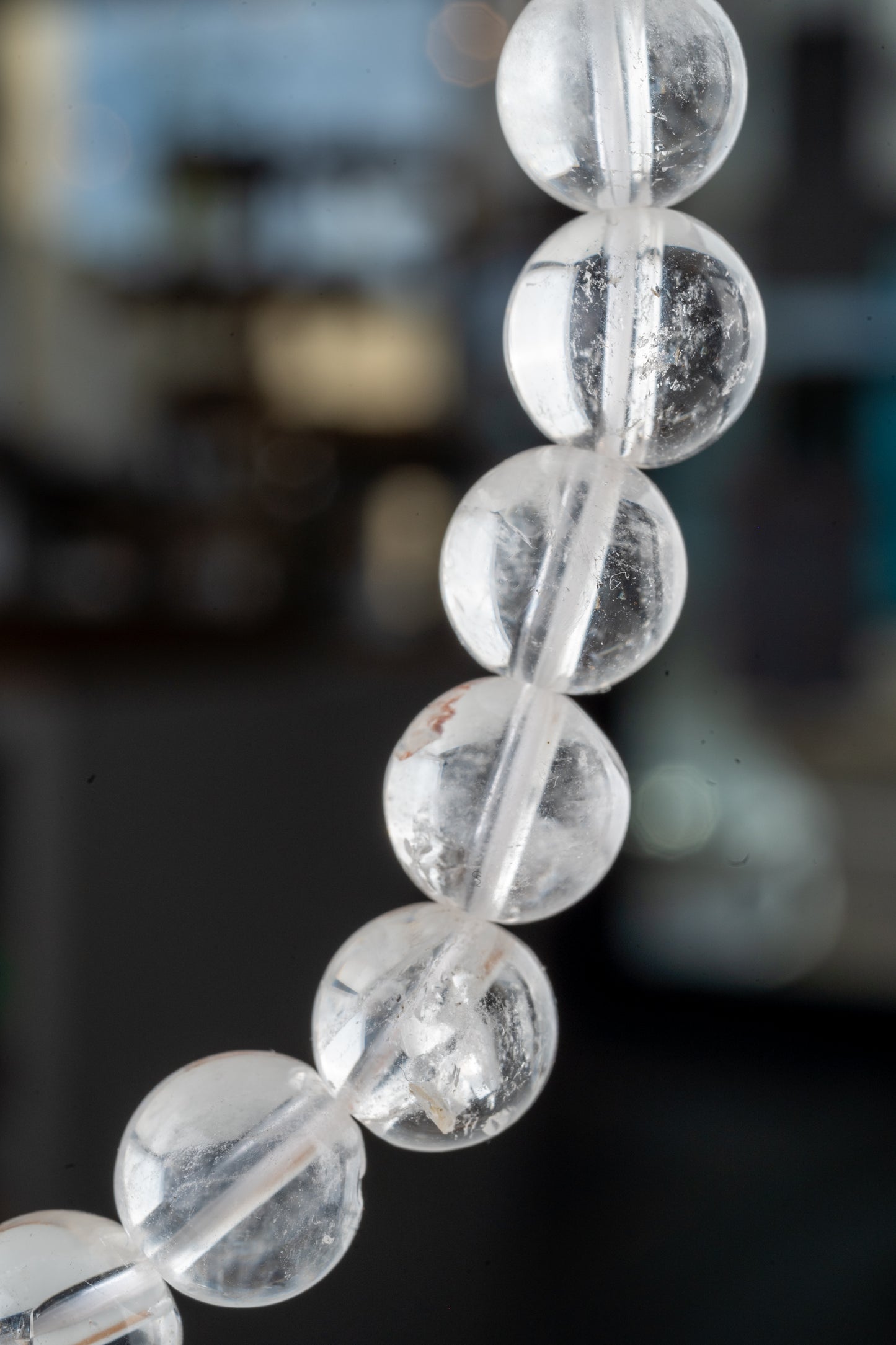 Bracelet en Cristal de Roche – Clarté & Énergie Positive