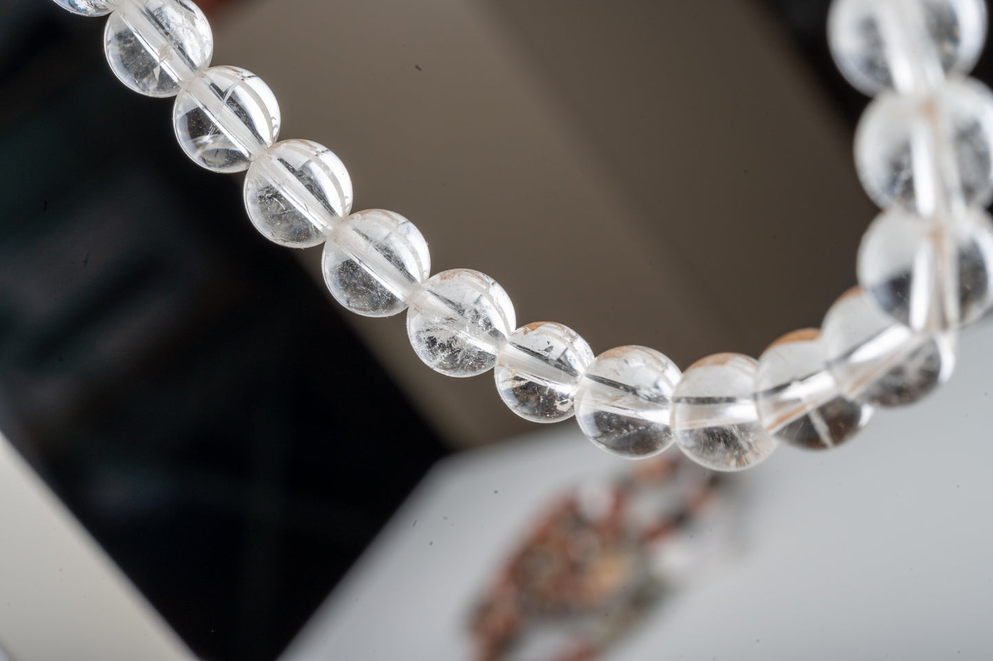 Bracelet en Cristal de Roche – Clarté & Énergie Positive