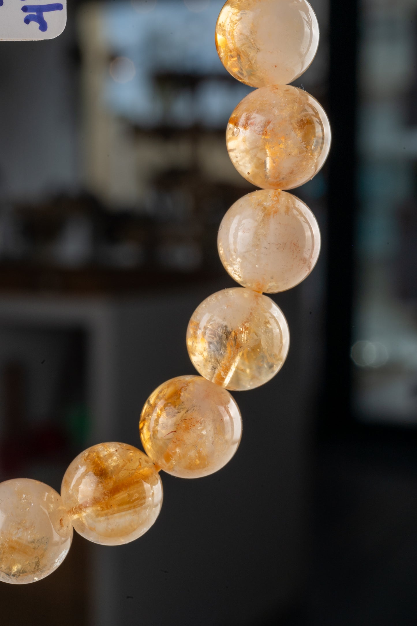 Bracelet en Citrine Chauffée – Abondance & Énergie Positive