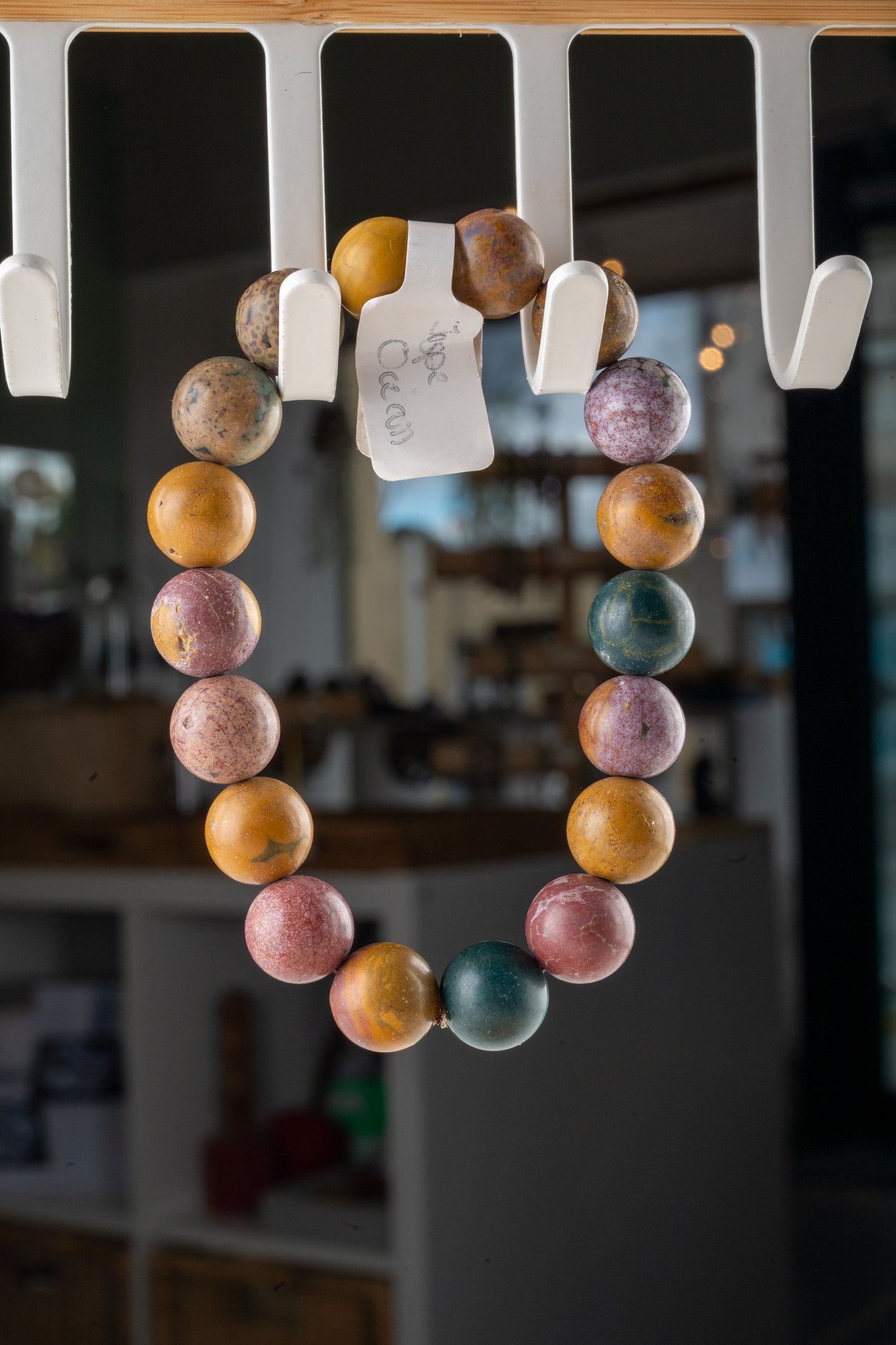 Bracelet en Jaspe Océan Mat – Harmonie & Renouvellement Émotionnel
