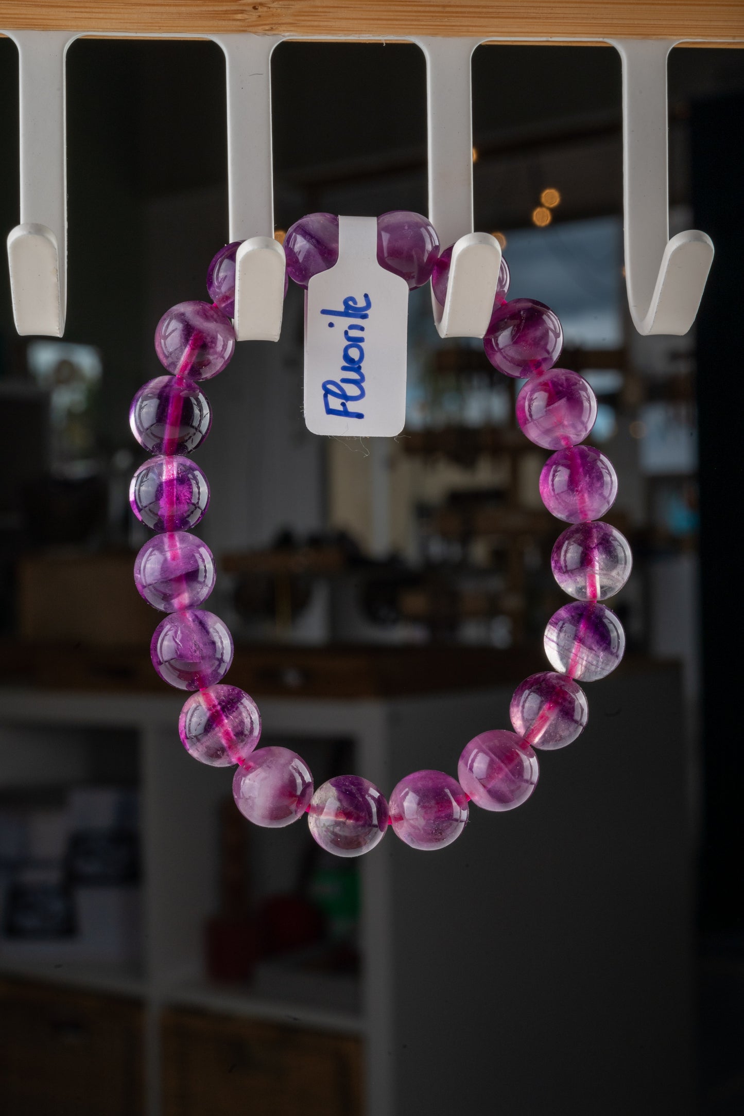 Bracelet Fluorite violette - Clarté Mentale