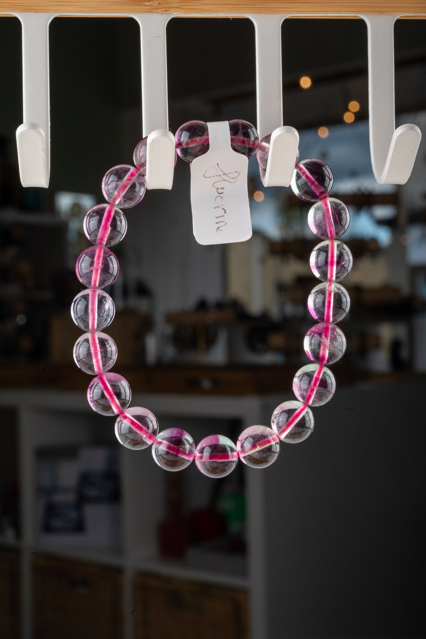 Bracelet Fluorite violette - Clarté Mentale