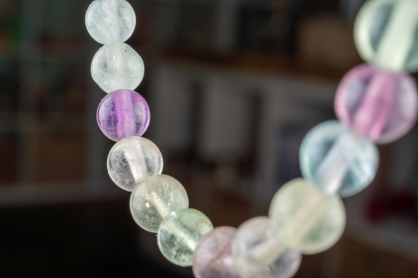 Bracelet Fluorite multicolore - Concentration