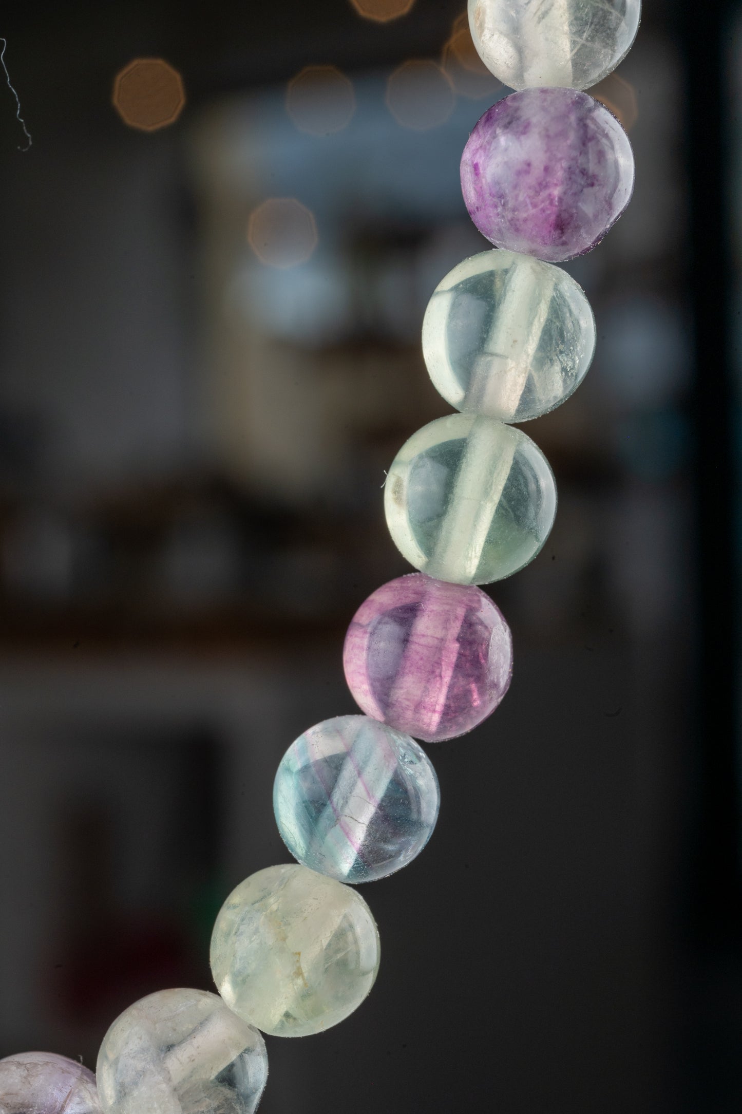 Bracelet Fluorite multicolore - Concentration