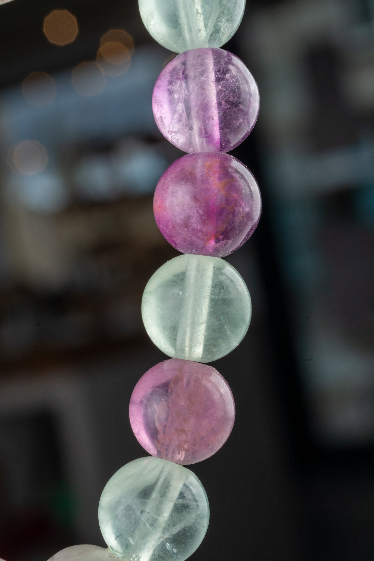Bracelet Fluorite multicolore - Concentration