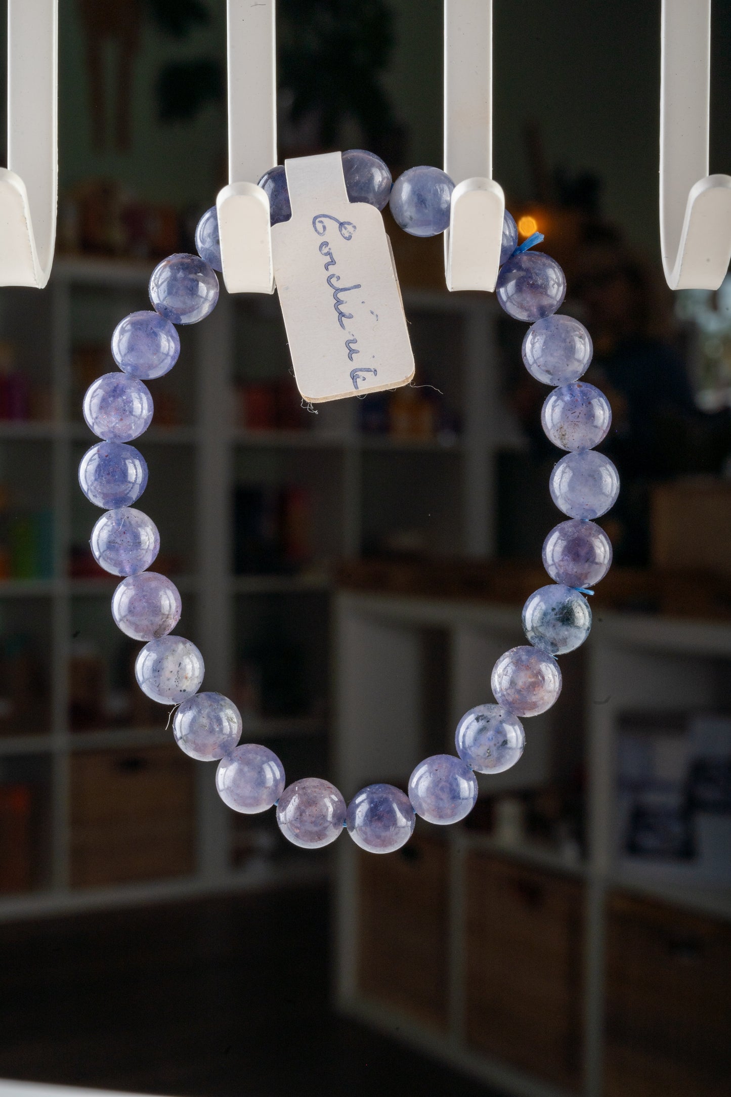 Bracelet en cordiérite - intuition & indépendance