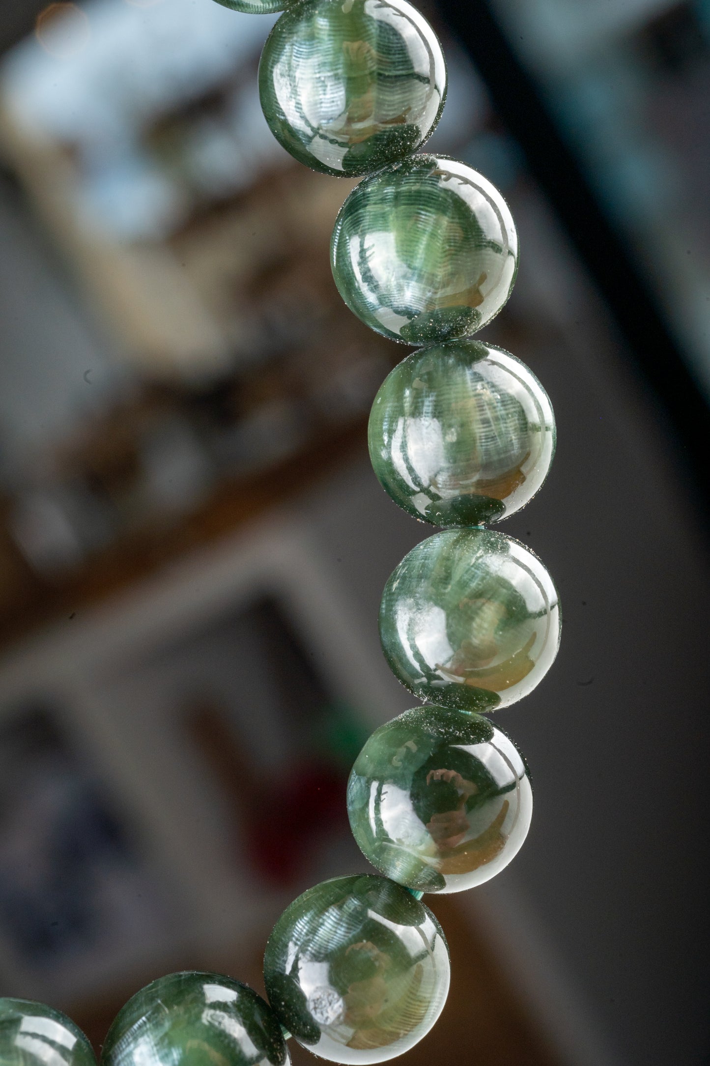 Bracelet en Séraphinite - équilibre émotionnel