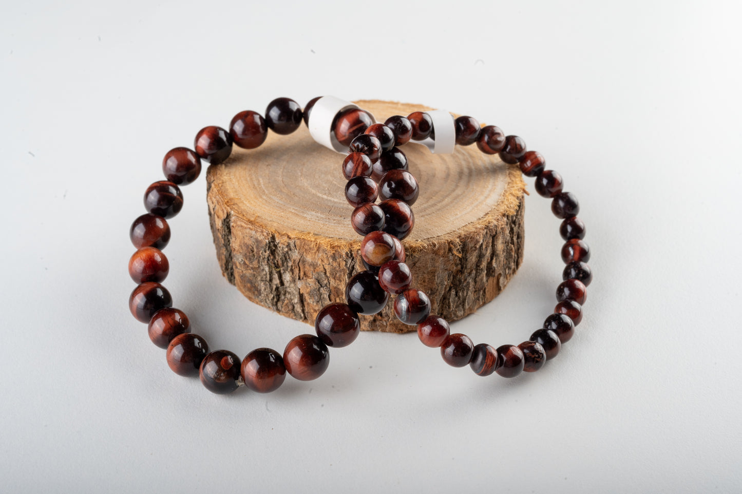 Bracelet en Œil de Taureau – Courage & Stabilité