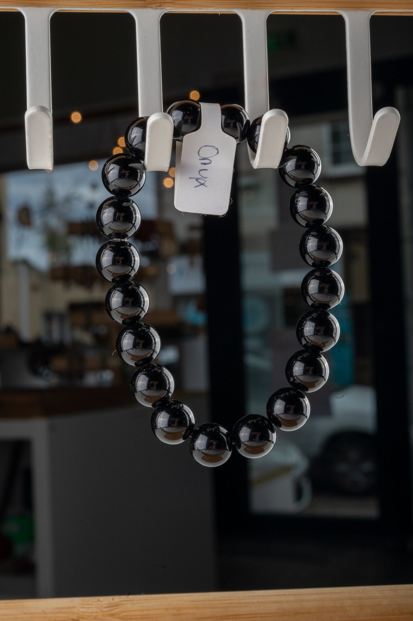 Bracelet en Onyx – Protection & Force Intérieure