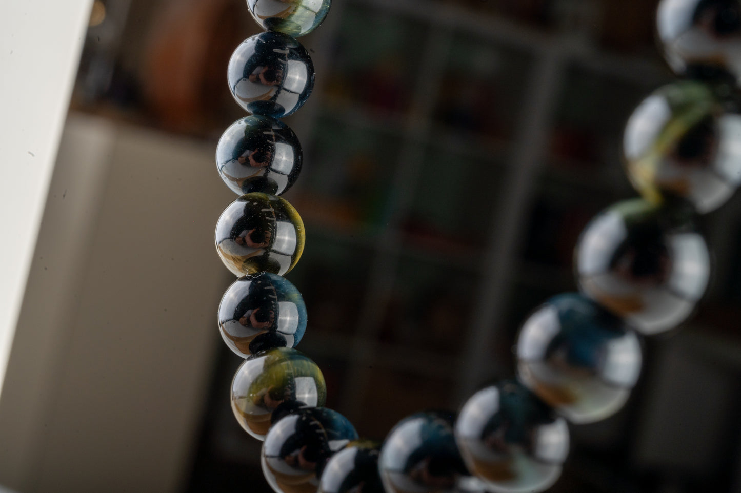 Bracelet en Œil de Faucon – Clairvoyance & Protection