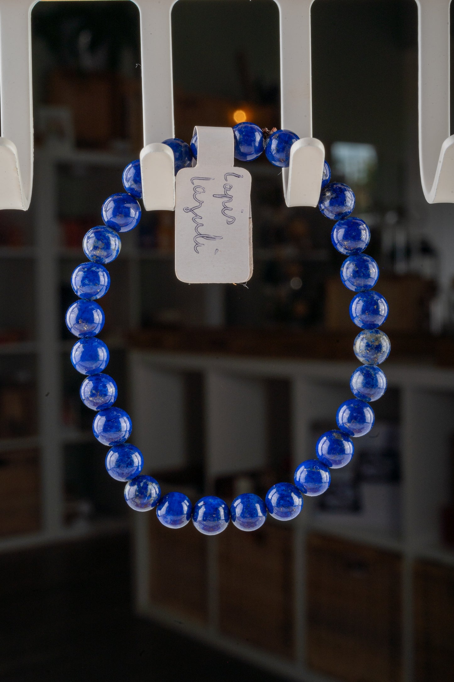 Bracelet en Lapis Lazuli – Sagesse & Expression de Soi