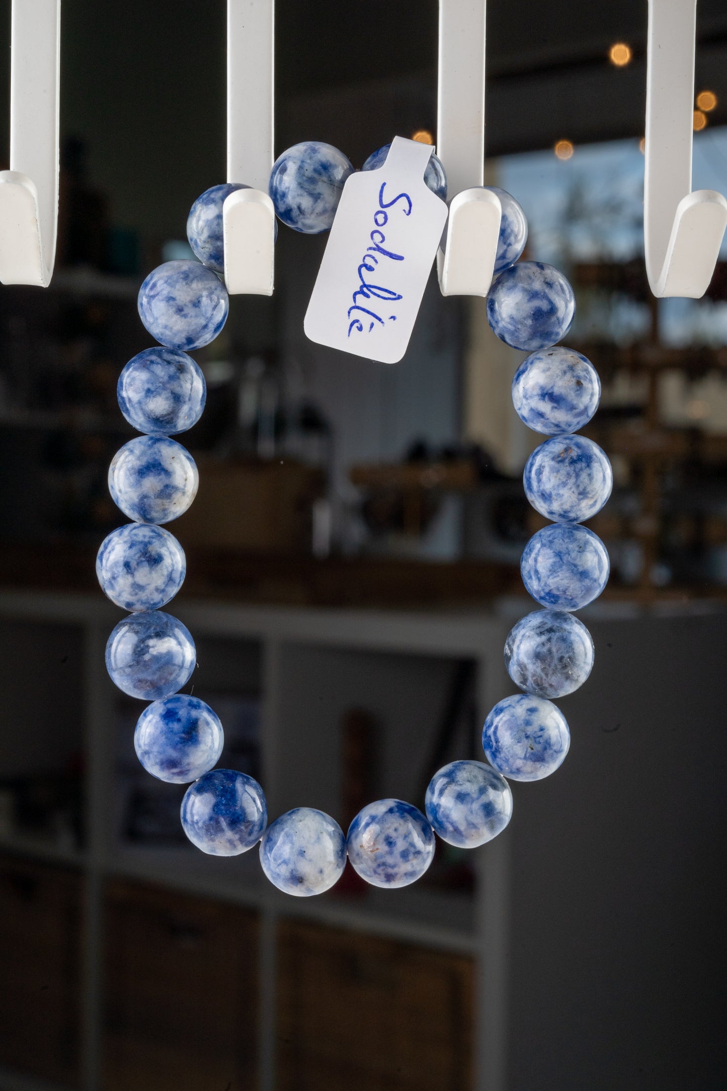 Bracelet en Sodalite – Clarté Mentale & Harmonie Intérieure