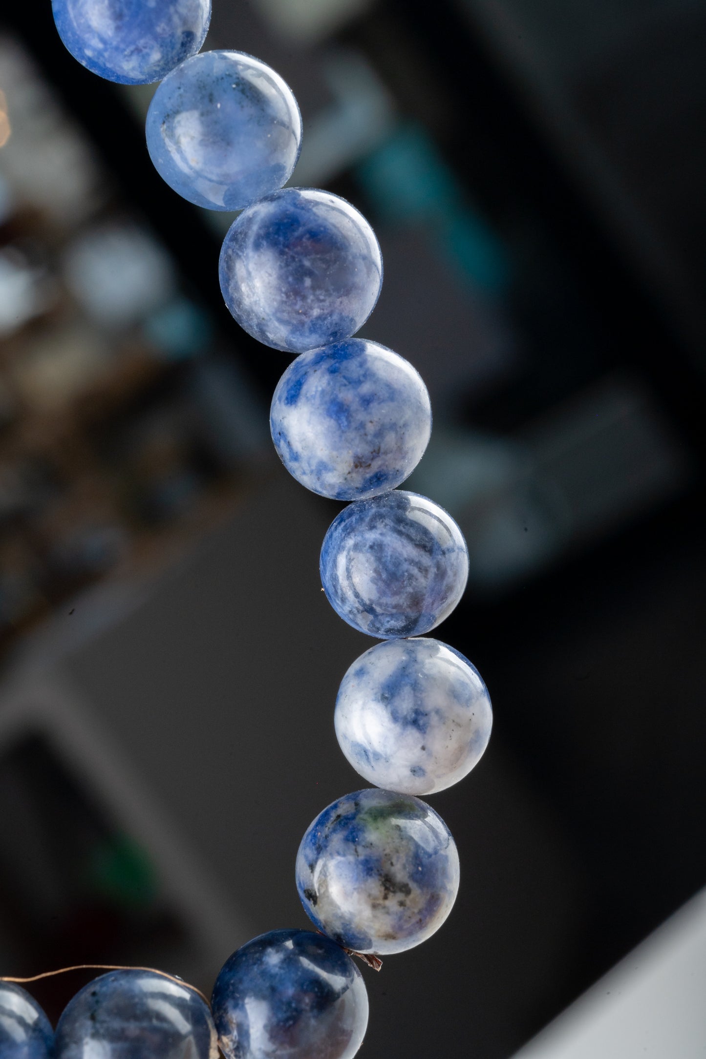 Bracelet en Sodalite – Clarté Mentale & Harmonie Intérieure
