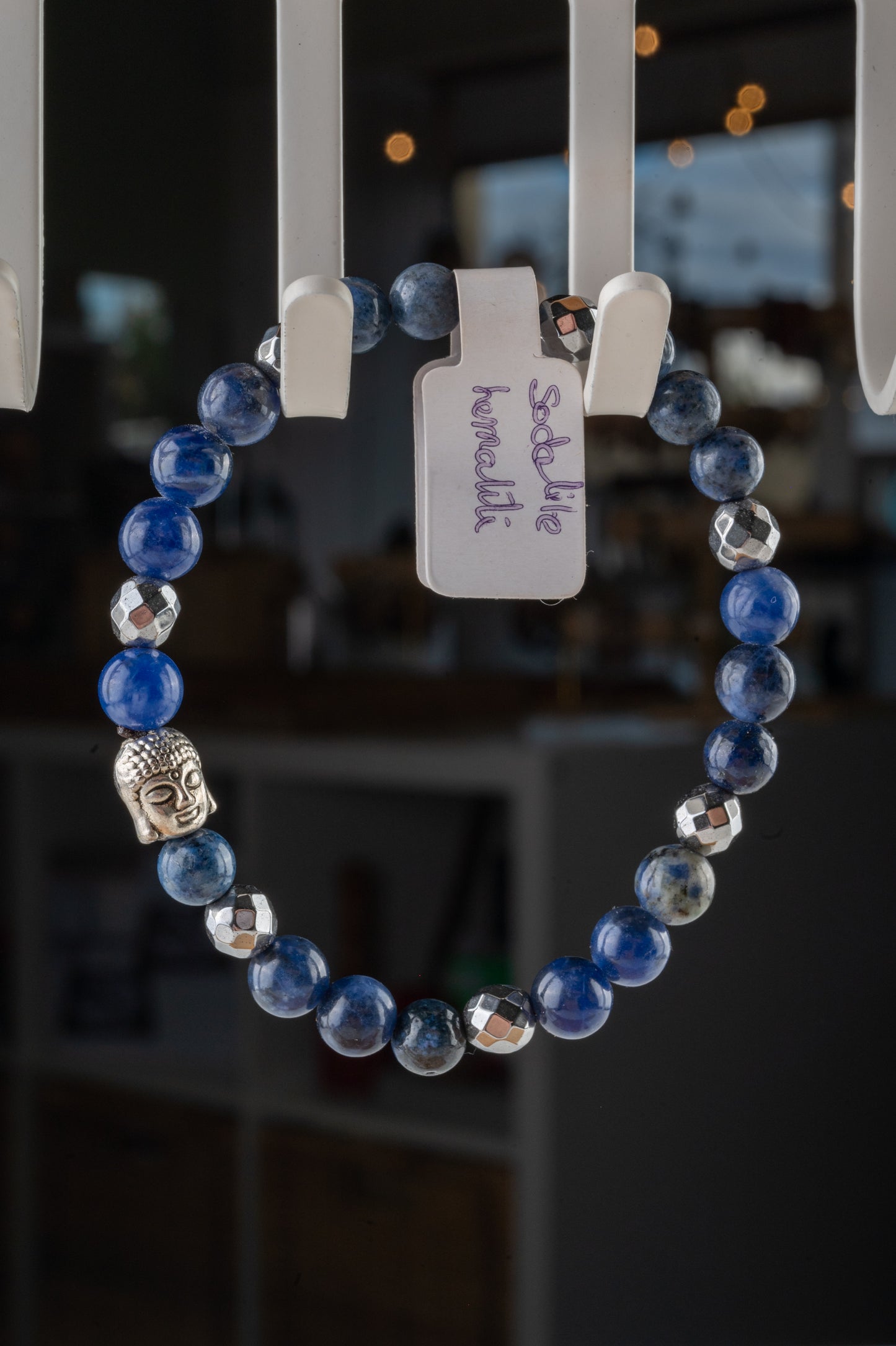 Bracelet en Sodalite – Clarté Mentale & Harmonie Intérieure