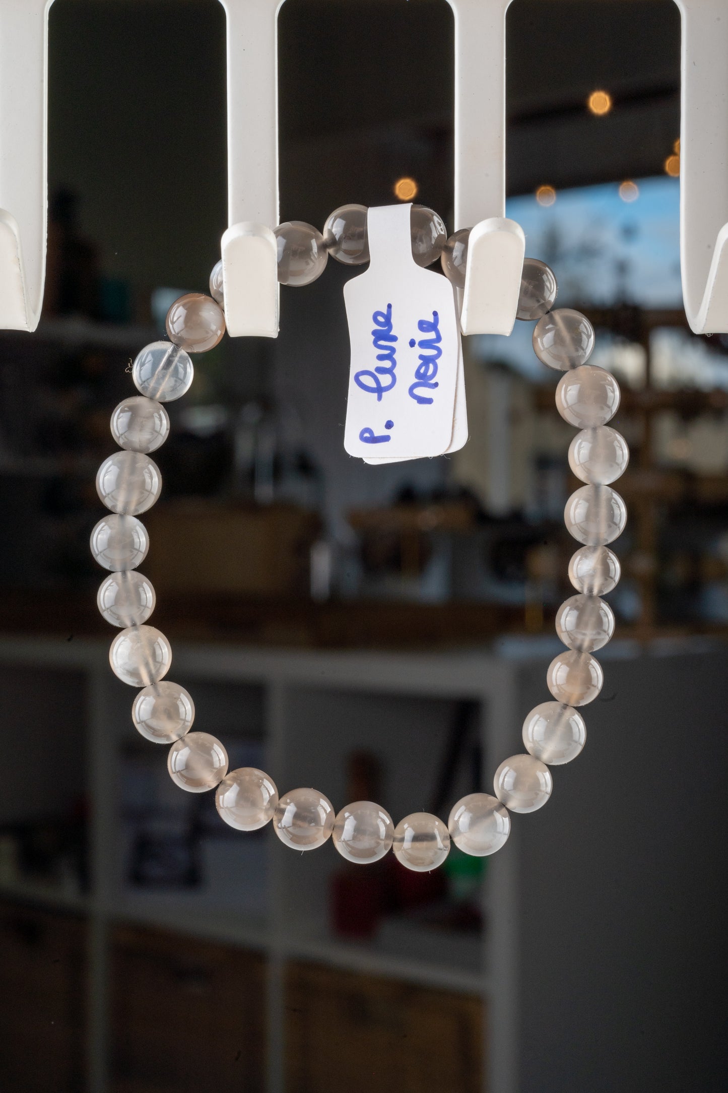 Bracelet en Pierre de Lune Multicolore – Intuition, Féminité & Équilibre Émotionnel