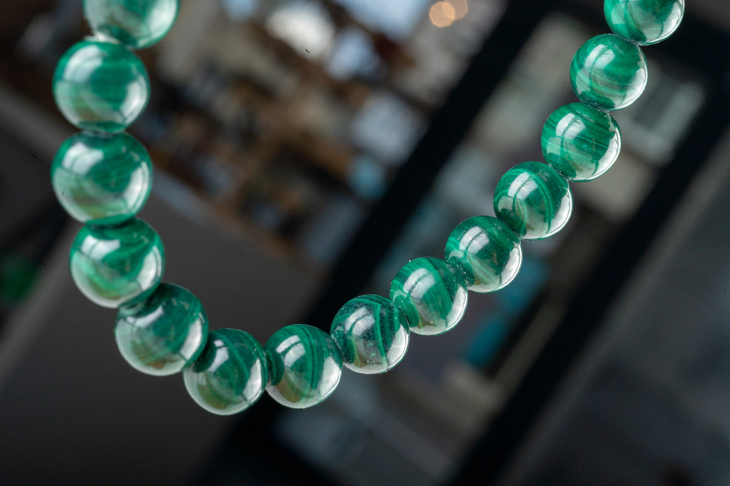 Bracelet en Malachite – Protection & Transformation