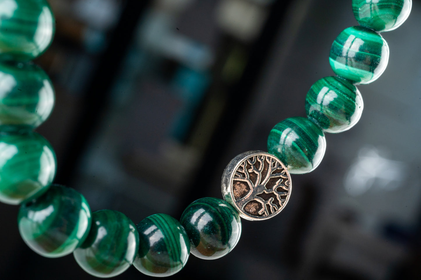 Bracelet en Malachite – Protection & Transformation