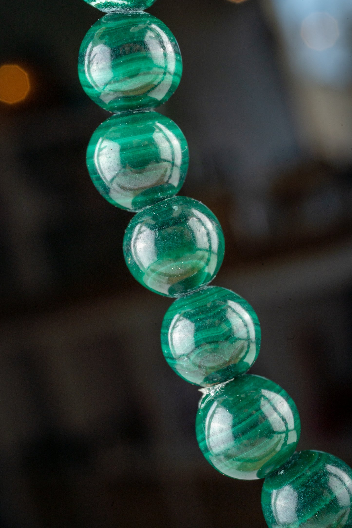 Bracelet en Malachite – Protection & Transformation