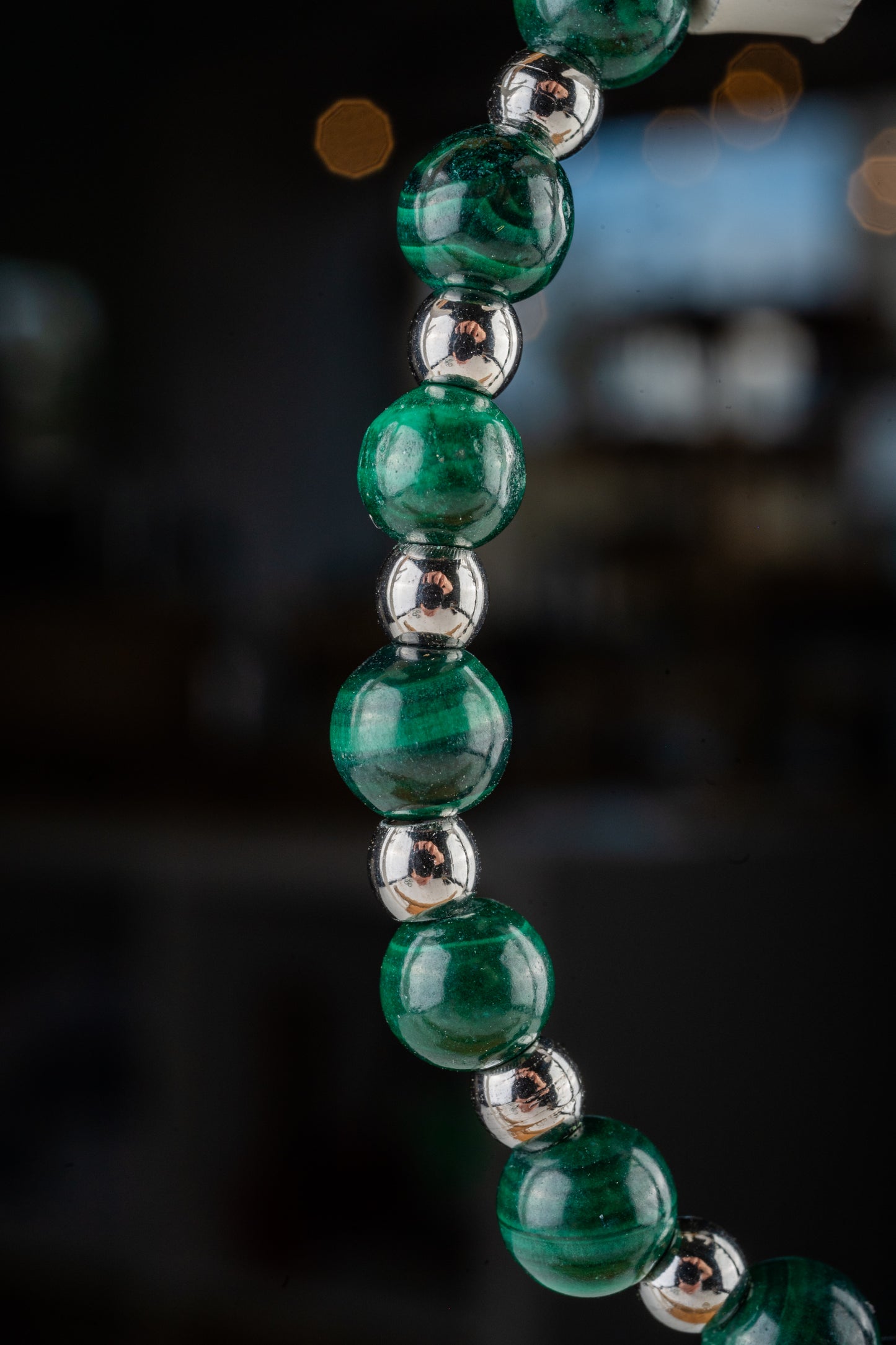 Bracelet en Malachite – Protection & Transformation