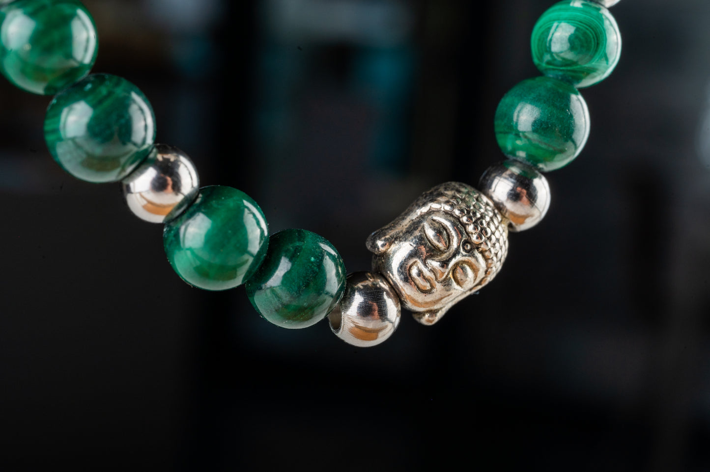 Bracelet en Malachite – Protection & Transformation