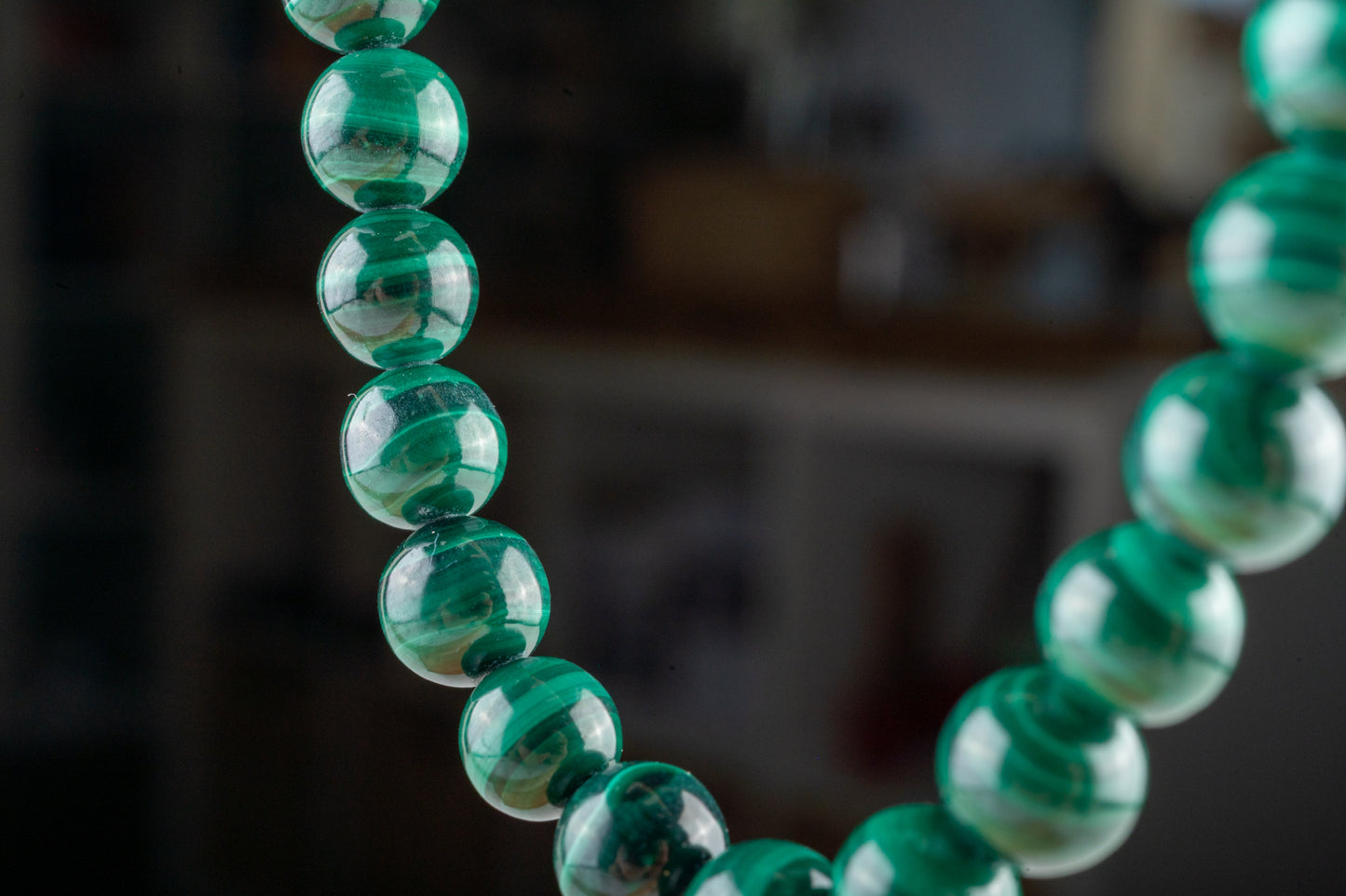 Bracelet en Malachite – Protection & Transformation