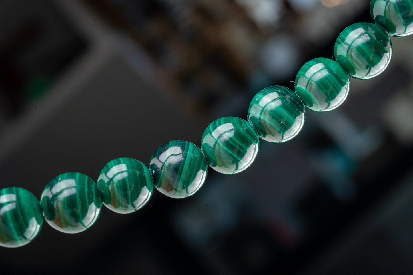Bracelet en Malachite – Protection & Transformation