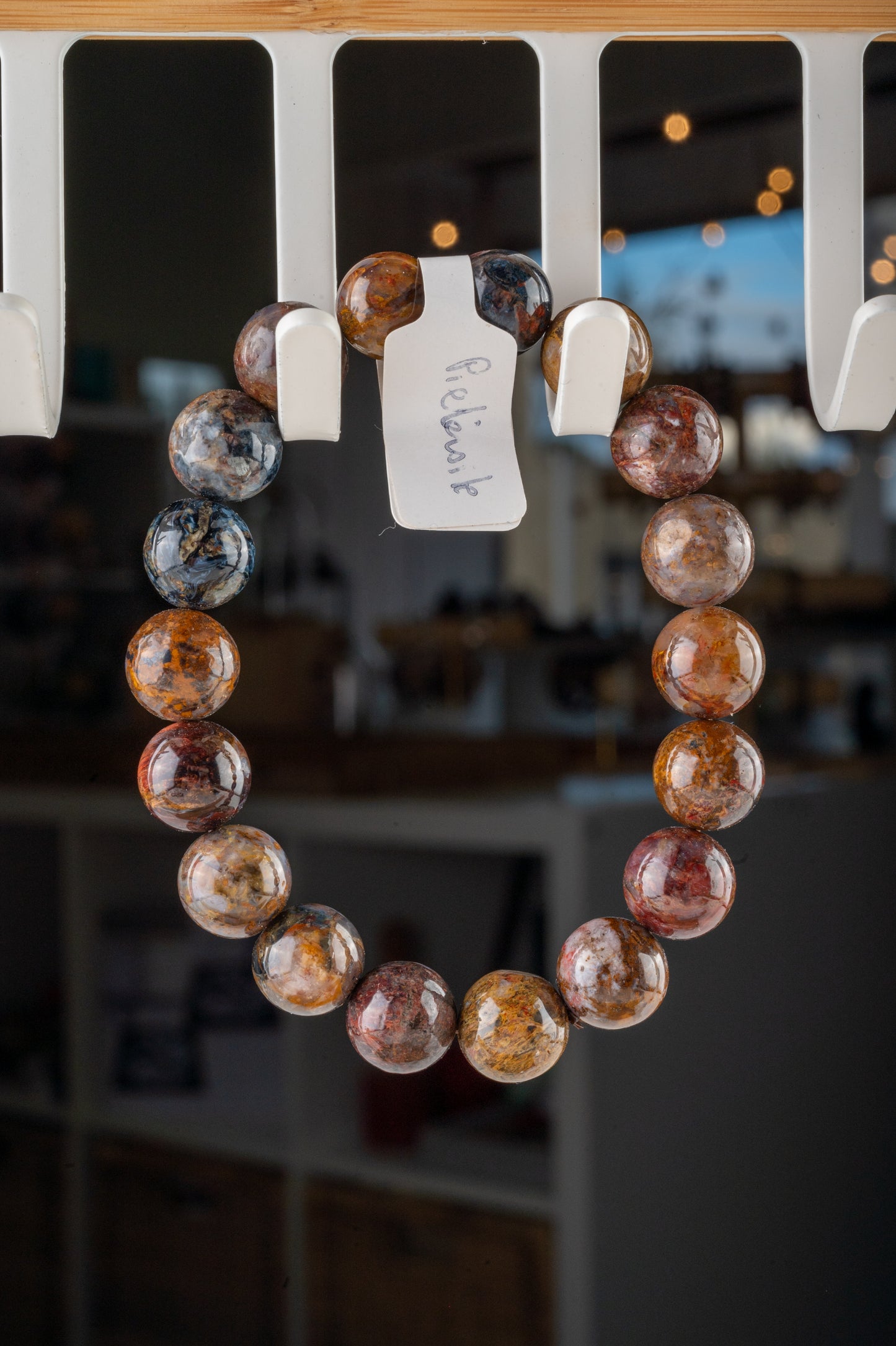 Bracelet en Piétérsite – Tempête Intérieure & Clarté Spirituelle