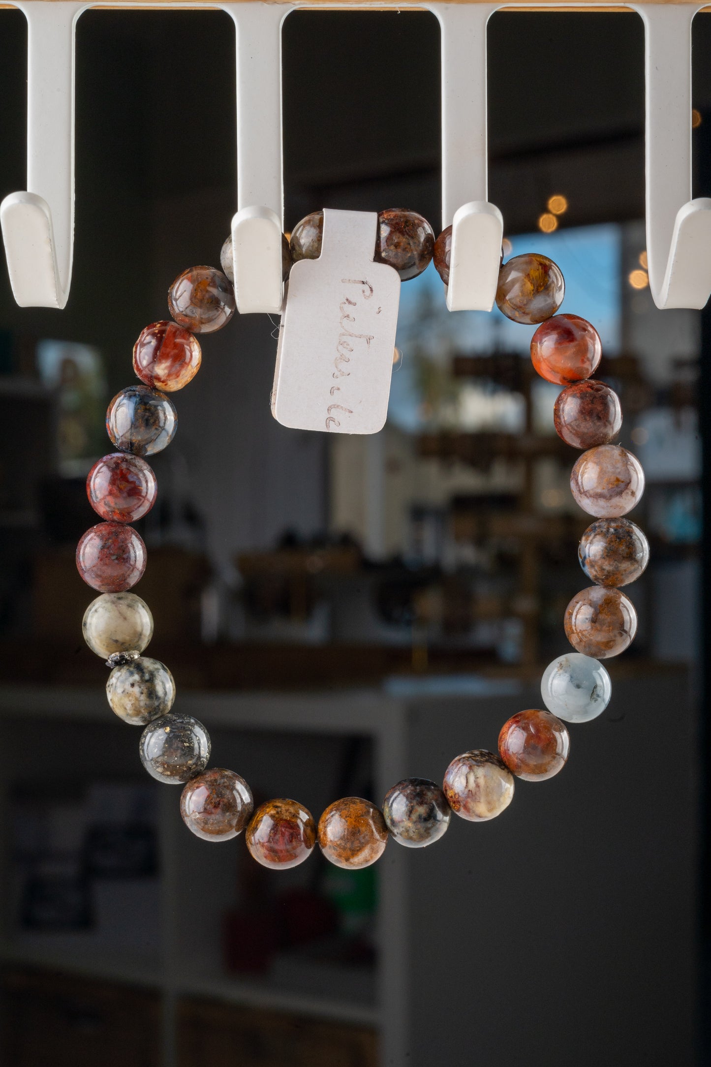Bracelet en Piétérsite – Tempête Intérieure & Clarté Spirituelle