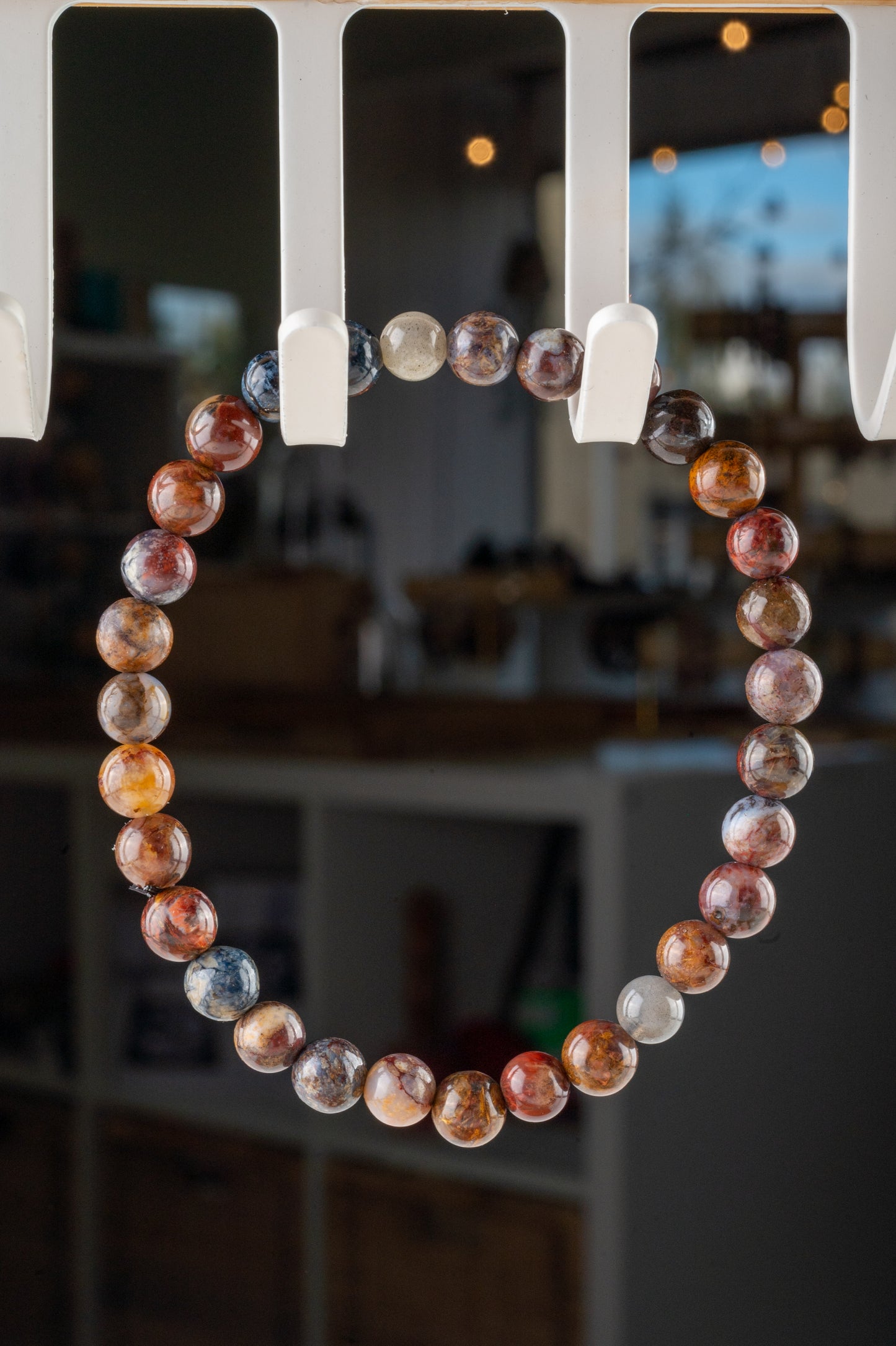 Bracelet en Piétérsite – Tempête Intérieure & Clarté Spirituelle