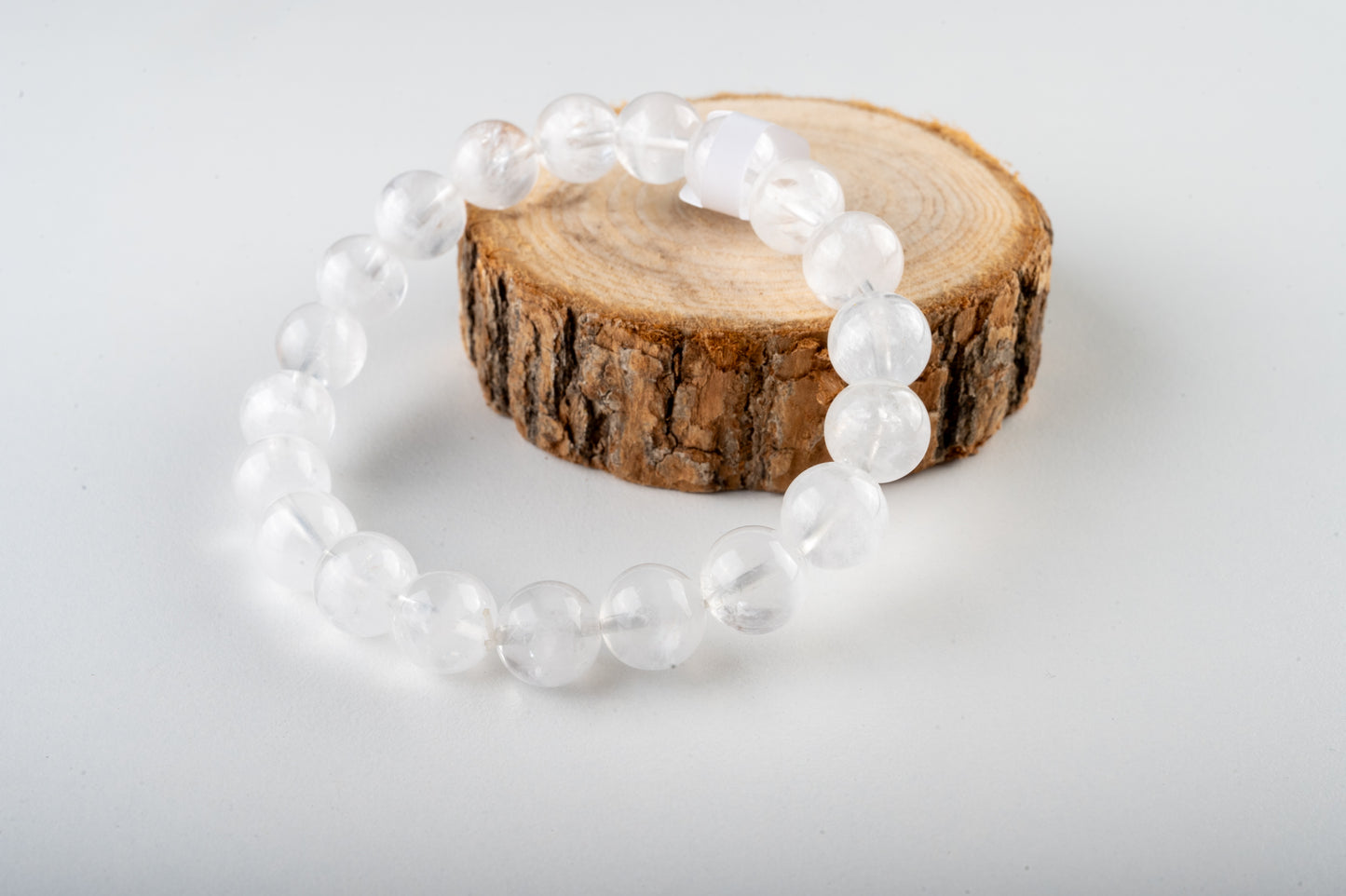 Bracelet en Quartz Fantôme – Connexions spirituelles
