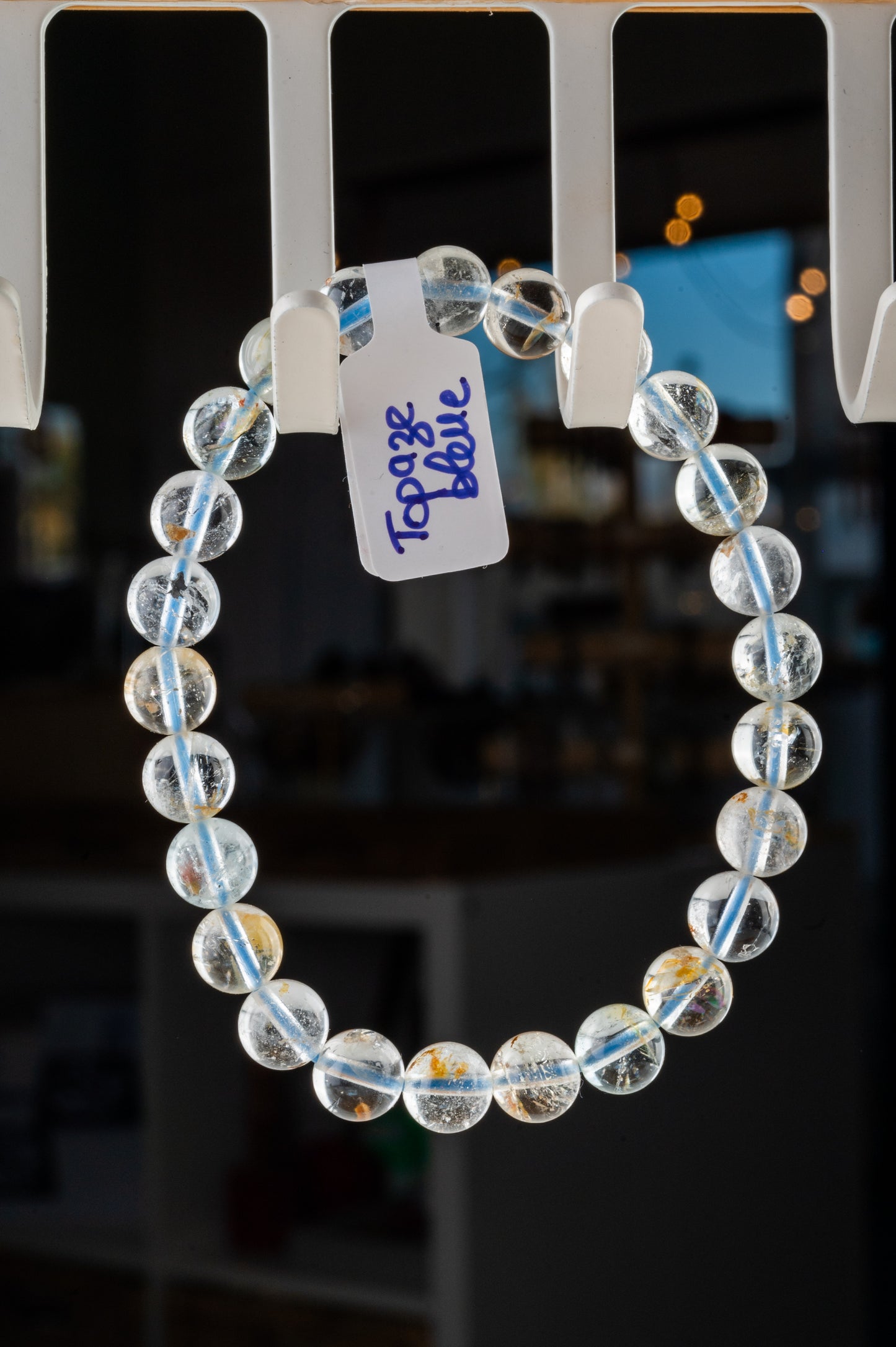 Bracelet en Topaze bleue - élévation et créativité