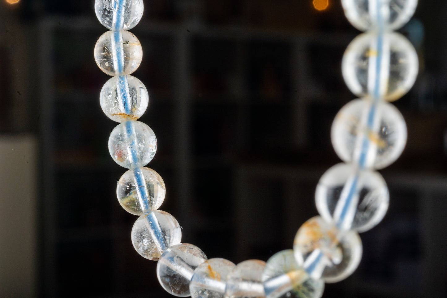 Bracelet en Topaze bleue - élévation et créativité